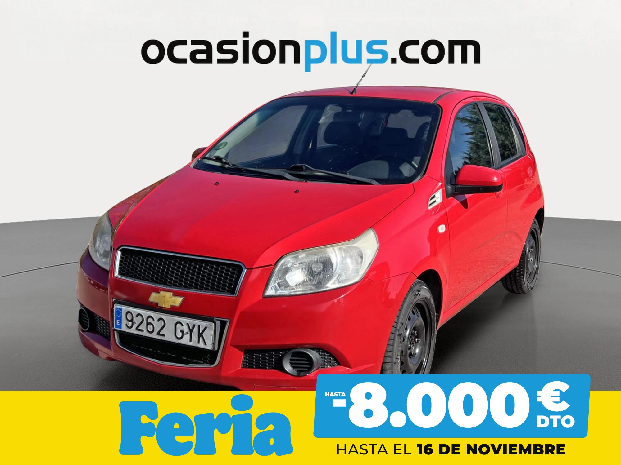 CHEVROLET Aveo (1.4 16v LS 74 kW (100 CV)) en Madrid