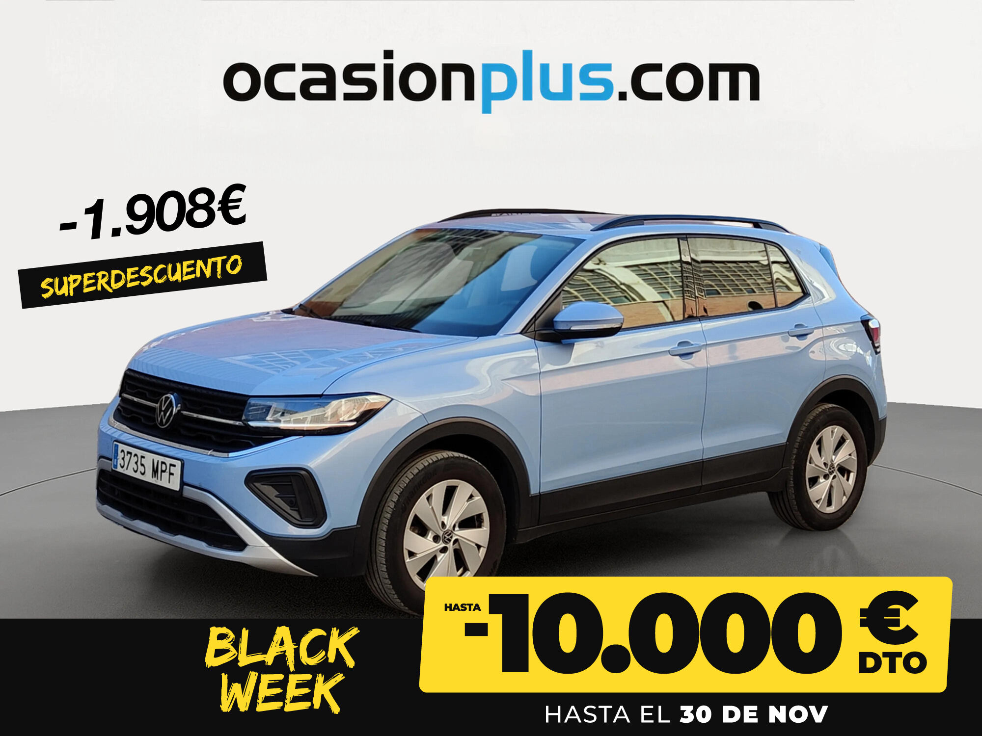 VOLKSWAGEN T-Cross (Life 1.0 TSI 85 kW (116 CV) DSG) en Madrid