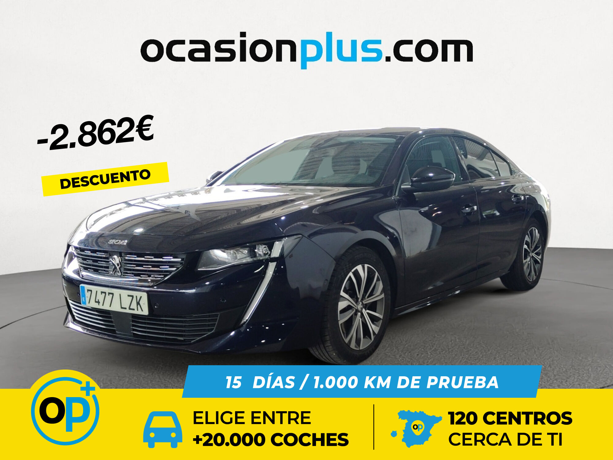 PEUGEOT 508 (Allure Pack Hybrid e-EAT8 165 kW (225 CV)) en Madrid