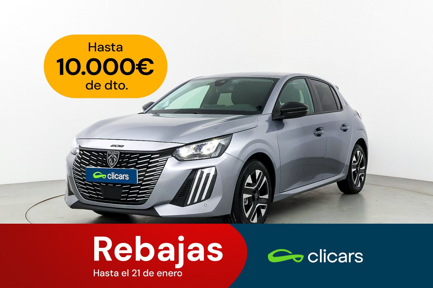 PEUGEOT 208 (208 1.2 Hybrid Allure e-DCS6 100) en Madrid