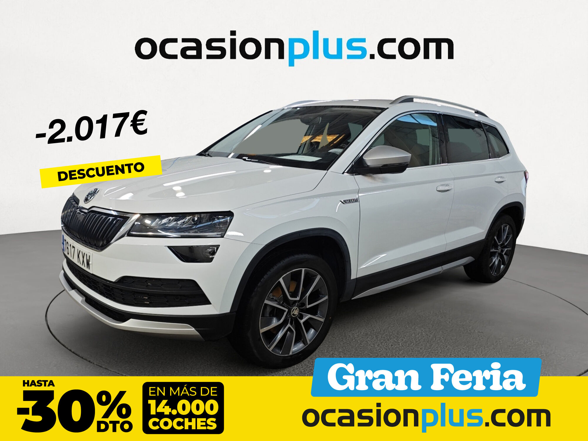 SKODA Karoq (1.5 TSI Scout 4X4 DSG 110 kW (150 CV)) en Madrid