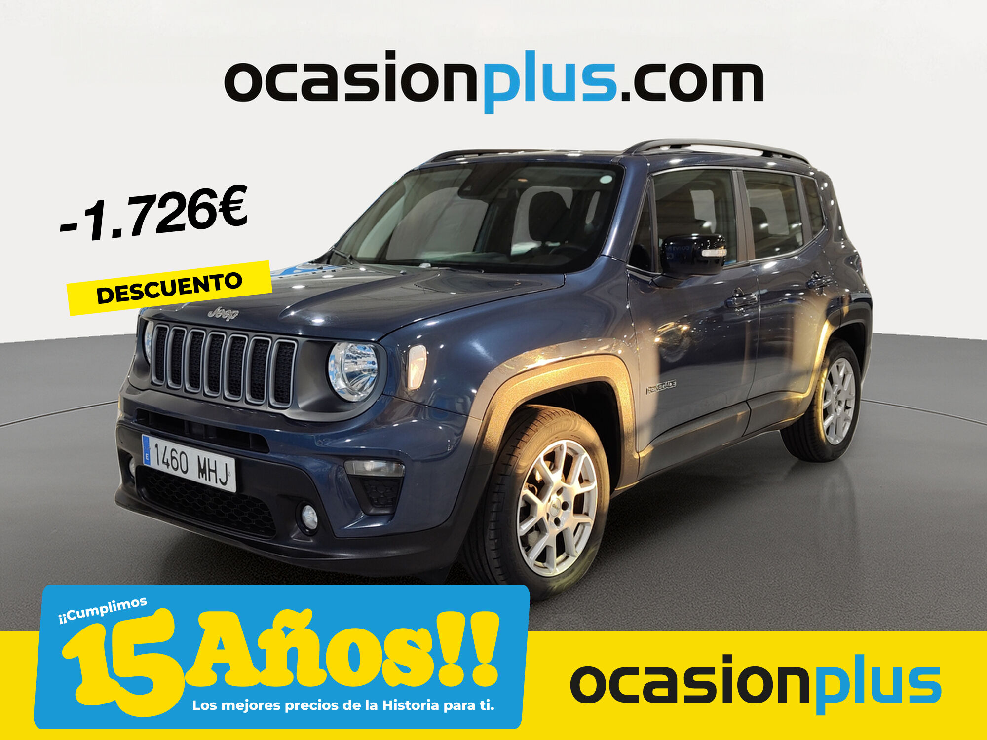 JEEP Renegade (eHybrid 1.5 Limited ATX 96 kW (130 CV)) en Madrid