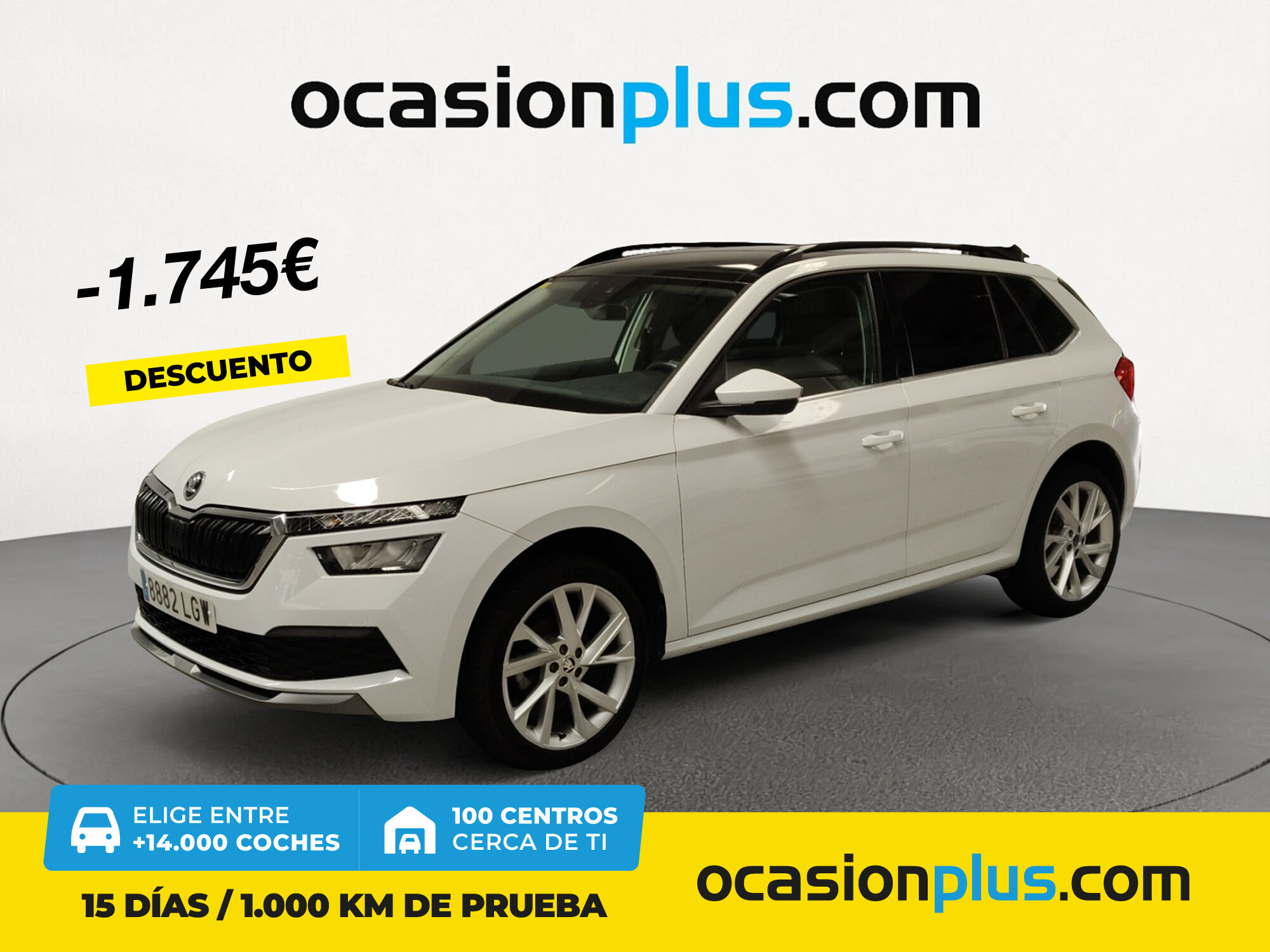 SKODA Kamiq (1.5 TSI Style 110 kW (150 CV)) en Madrid