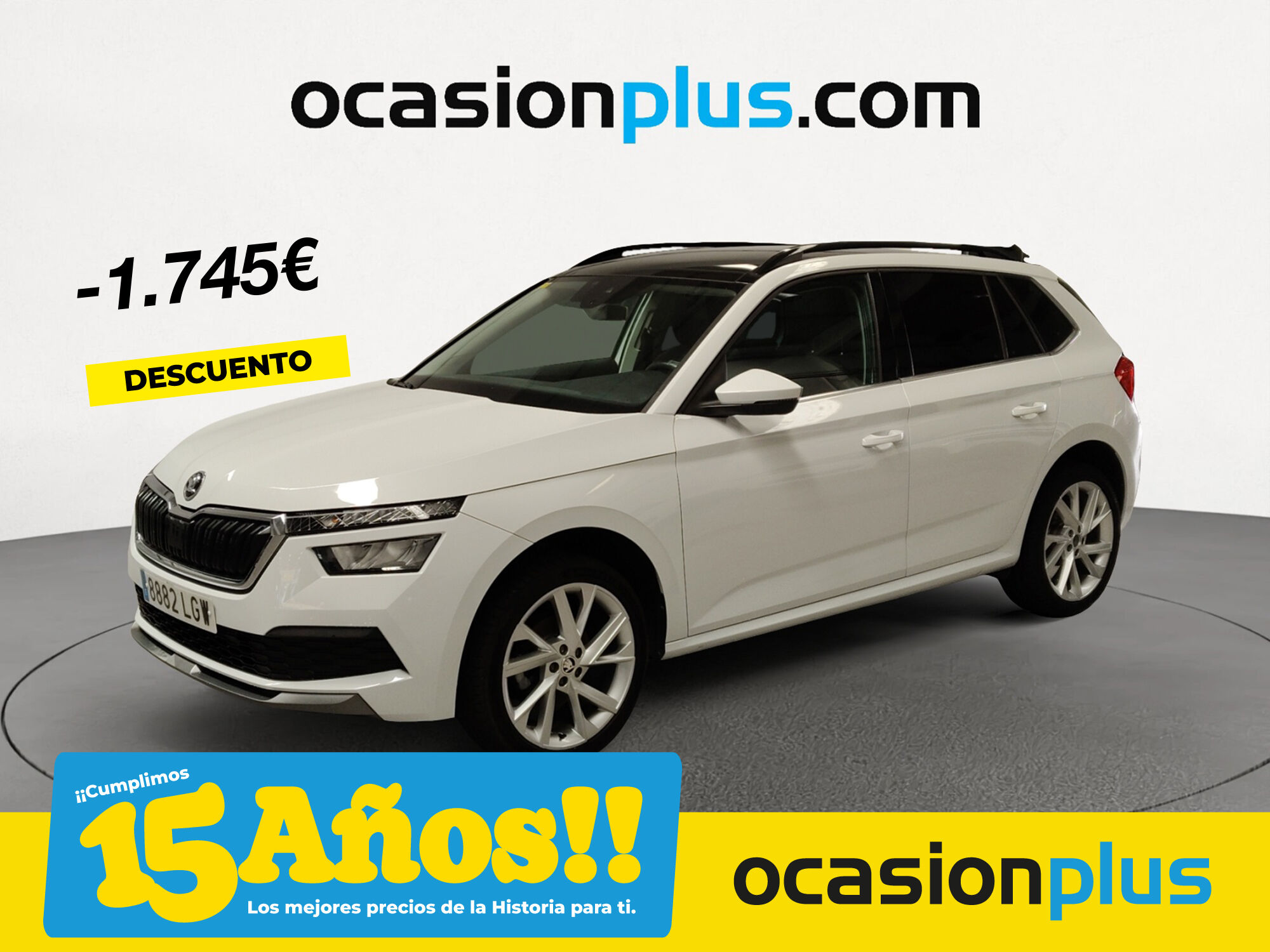 SKODA Kamiq (1.5 TSI Style 110 kW (150 CV)) en Madrid