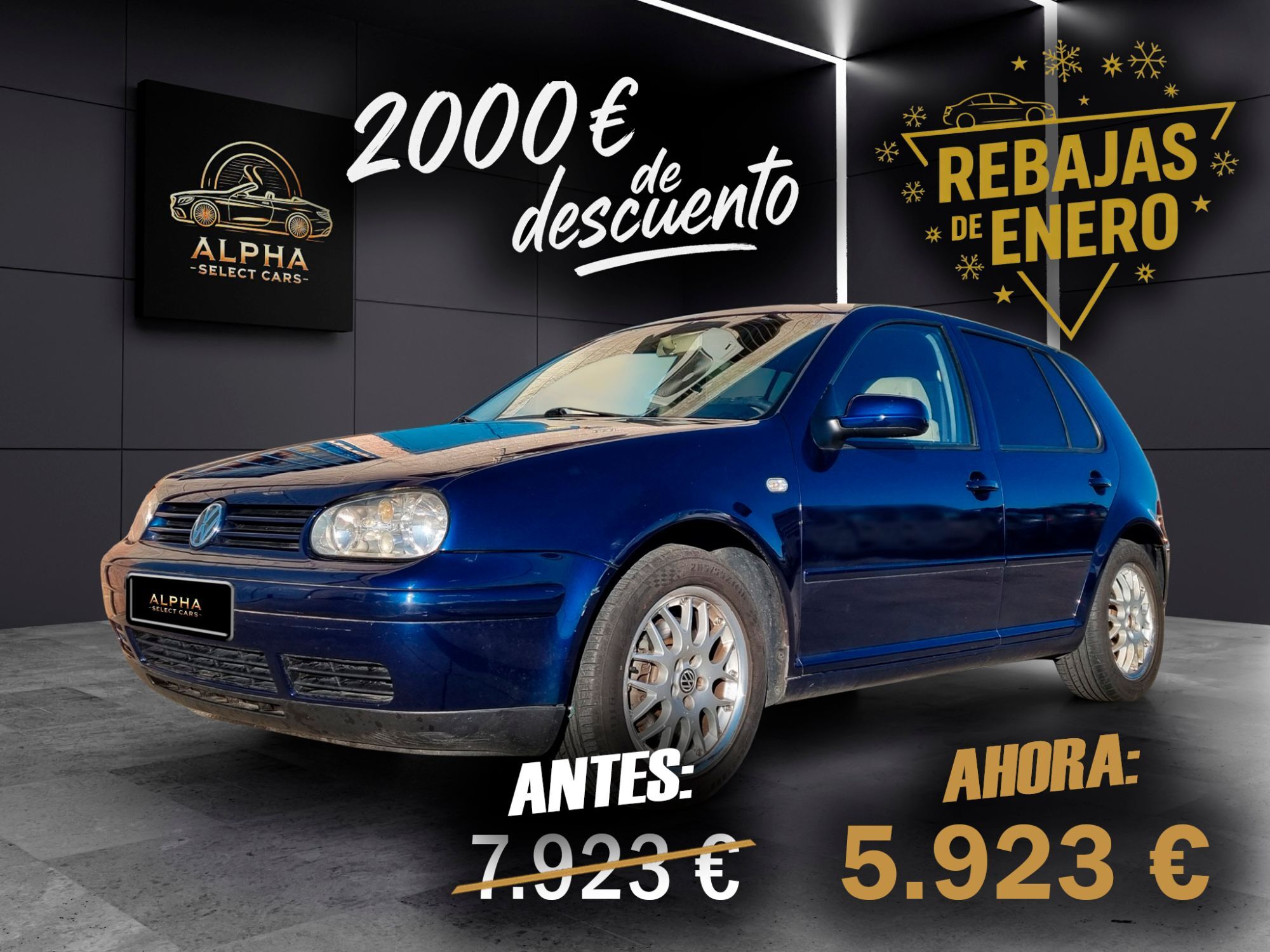 VOLKSWAGEN Golf (1.8 GTI T 150) en Madrid