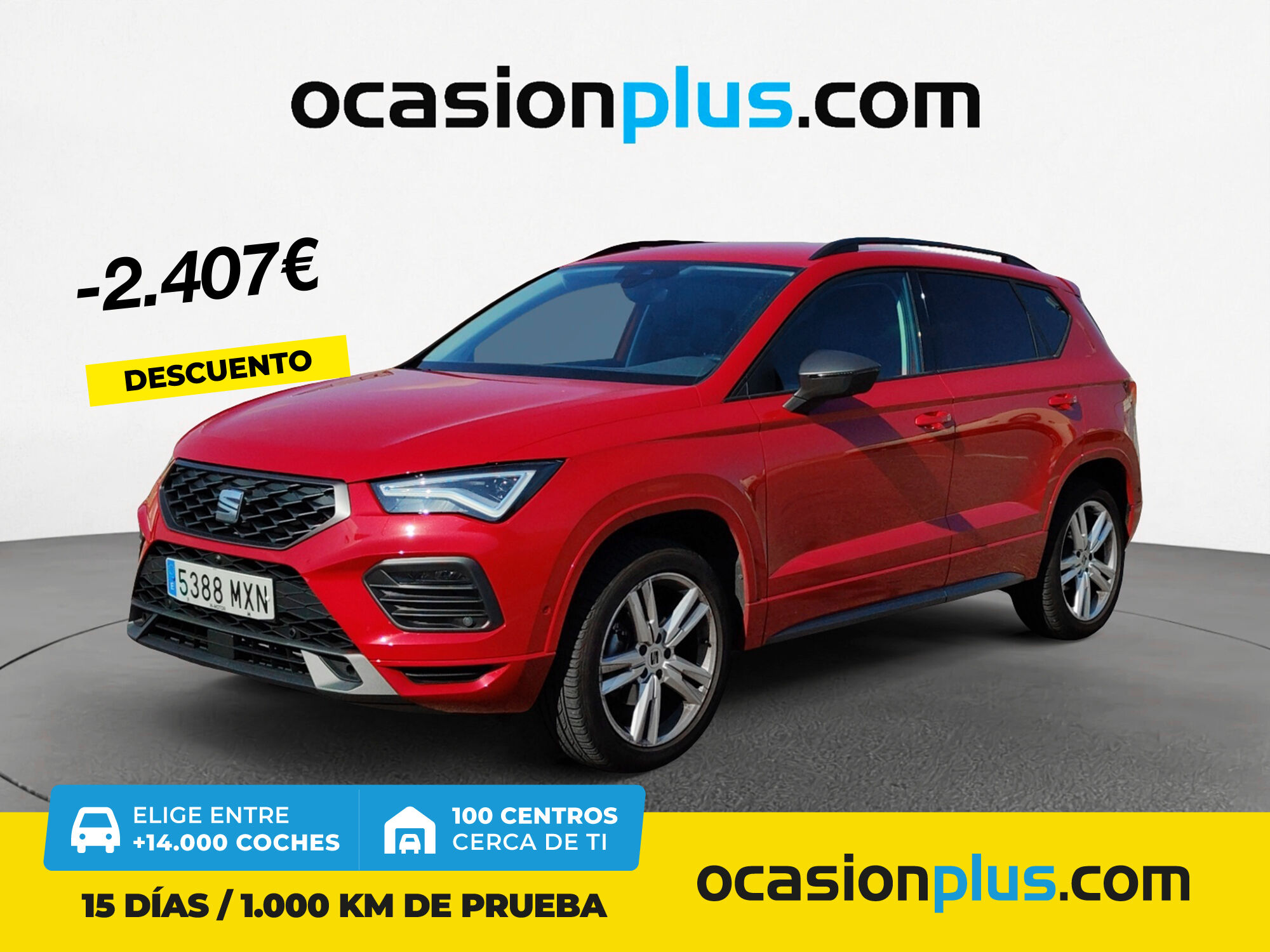 SEAT Ateca (1.5 TSI S&S FR Special Edition 110 kW (150 CV)) en Madrid