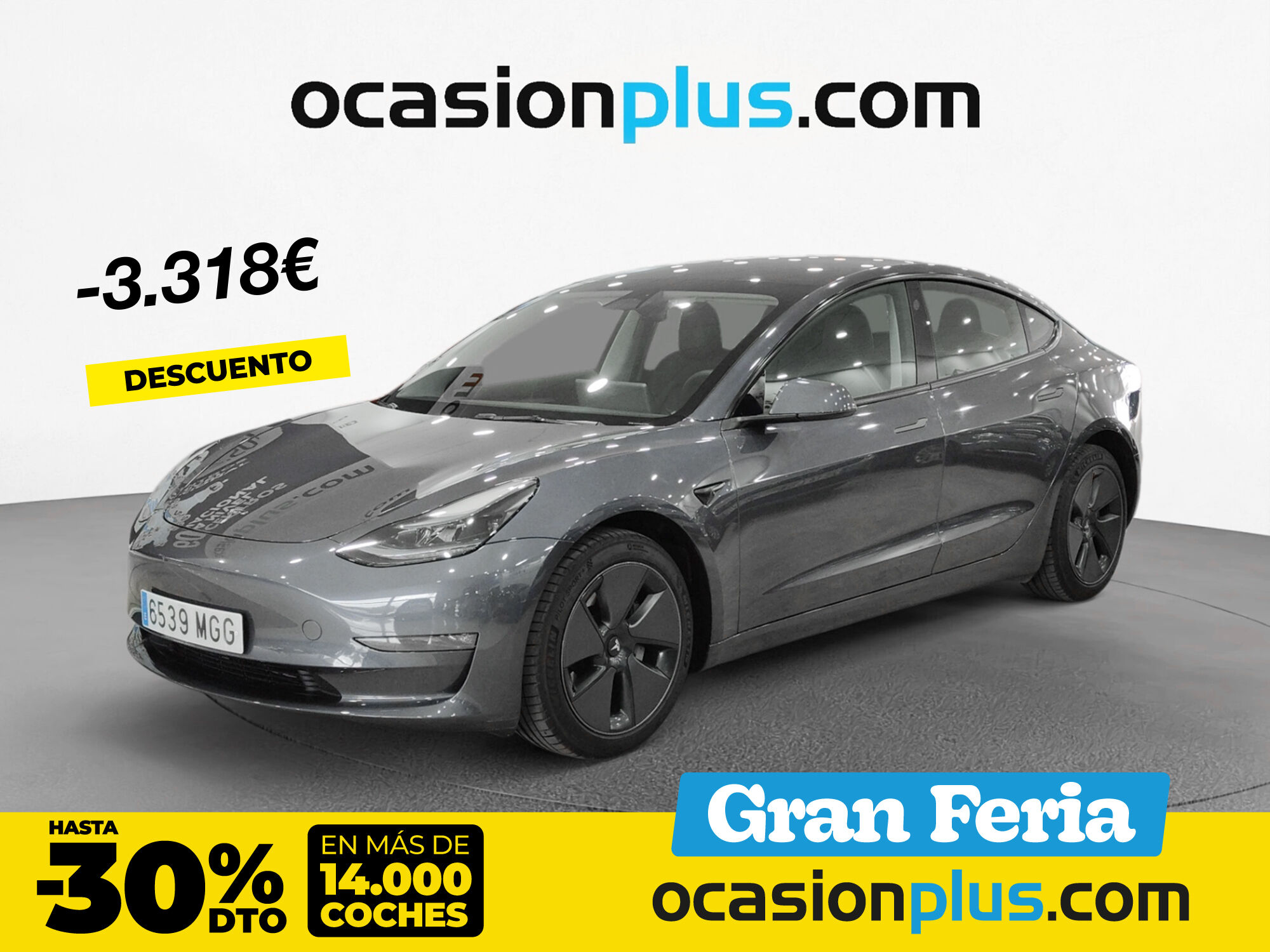 TESLA Model 3 (Gran Autonomía 4WD 366 kW (498 CV)) en Madrid