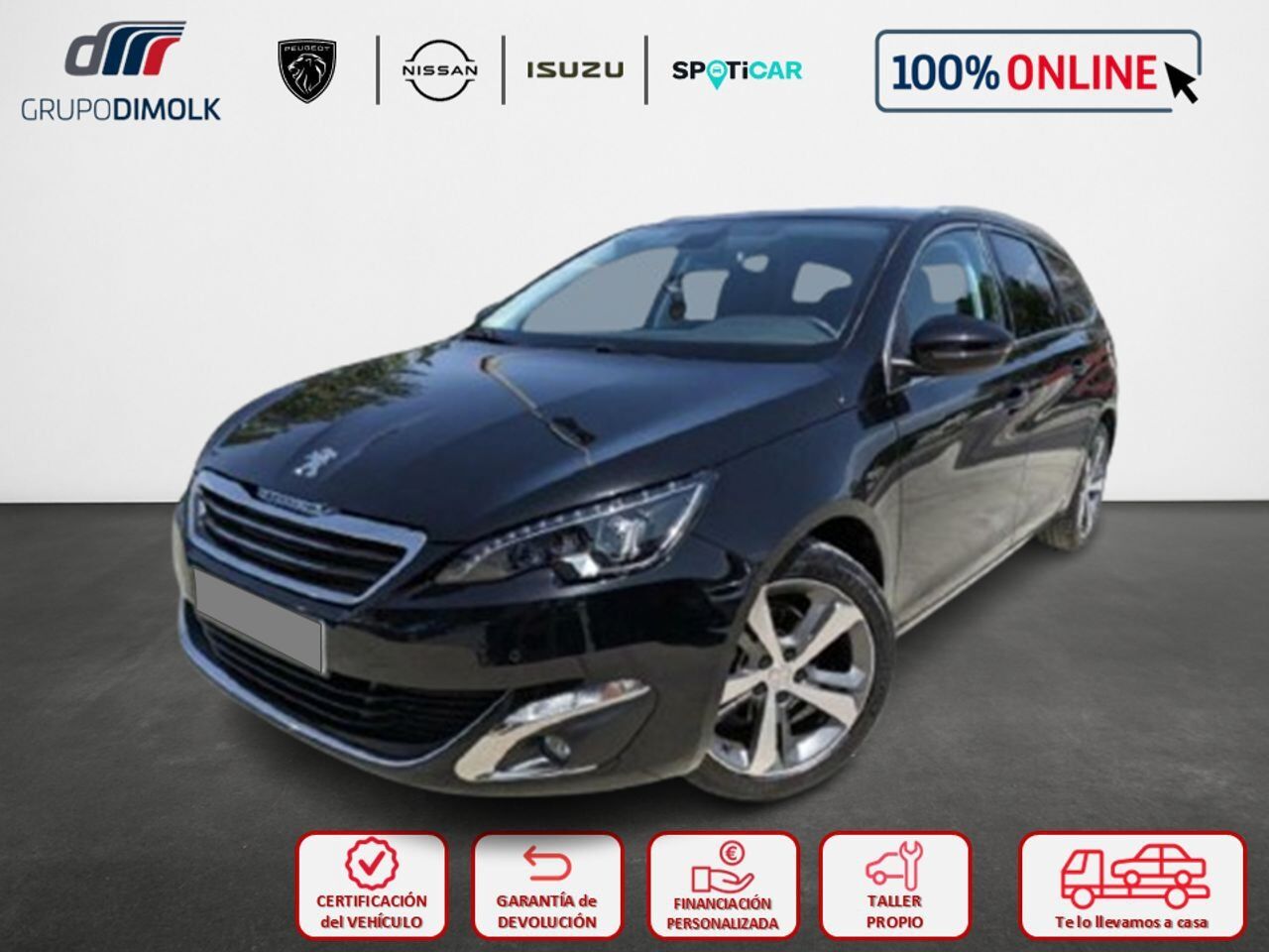 PEUGEOT 308 (SW Gasolina 130 S&S 6 Vel. MAN Allure) en Coruña, A