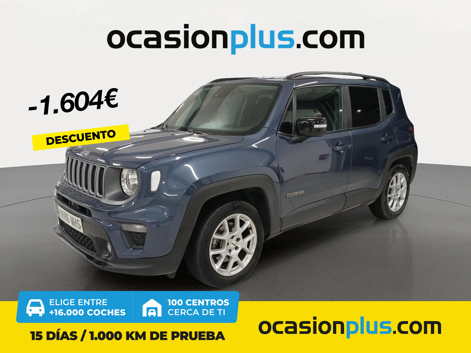 JEEP Renegade (eHybrid 1.5 Limited ATX 96 kW (130 CV)) en Madrid