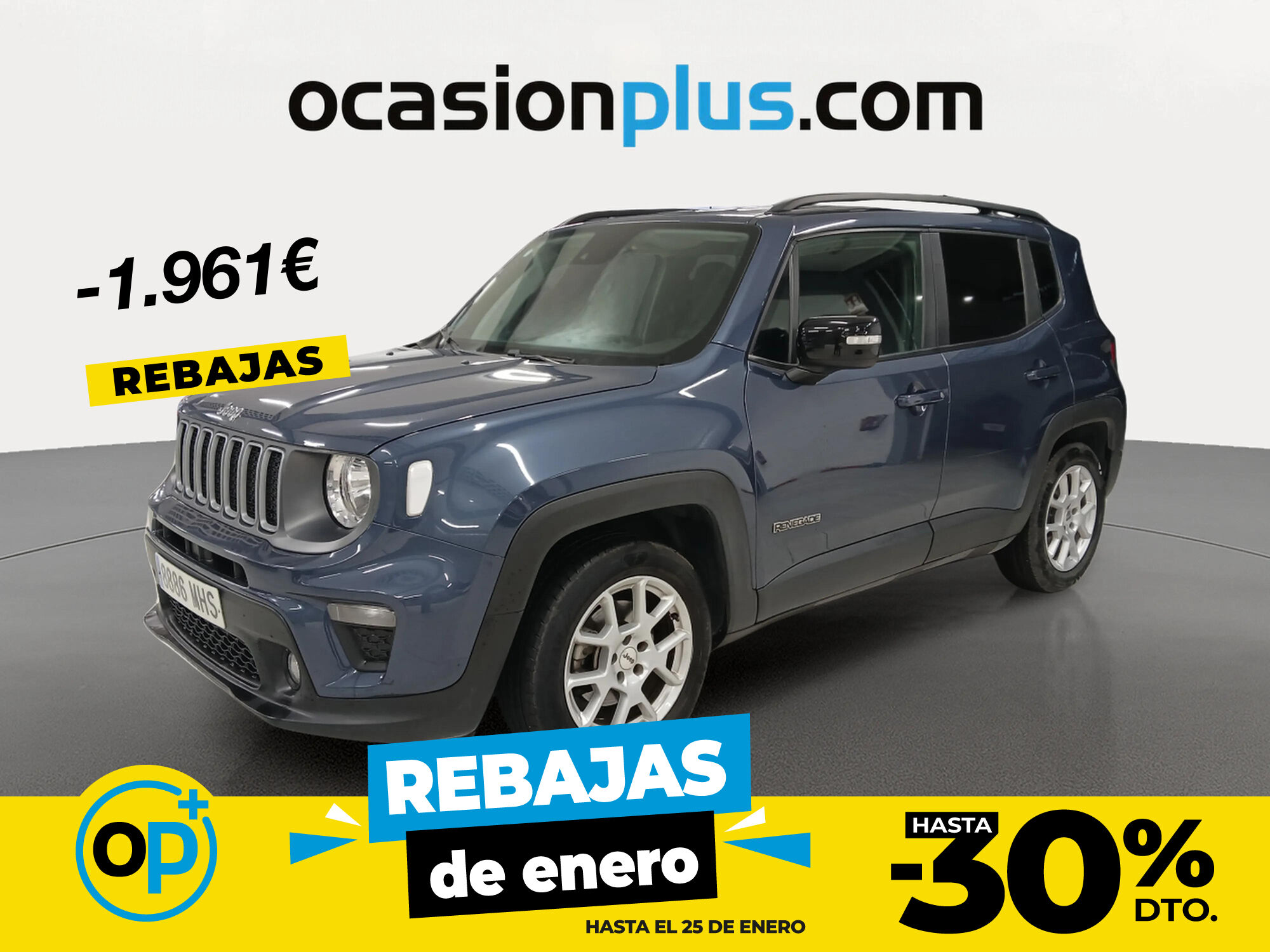 JEEP Renegade (eHybrid 1.5 Limited ATX 96 kW (130 CV)) en Madrid