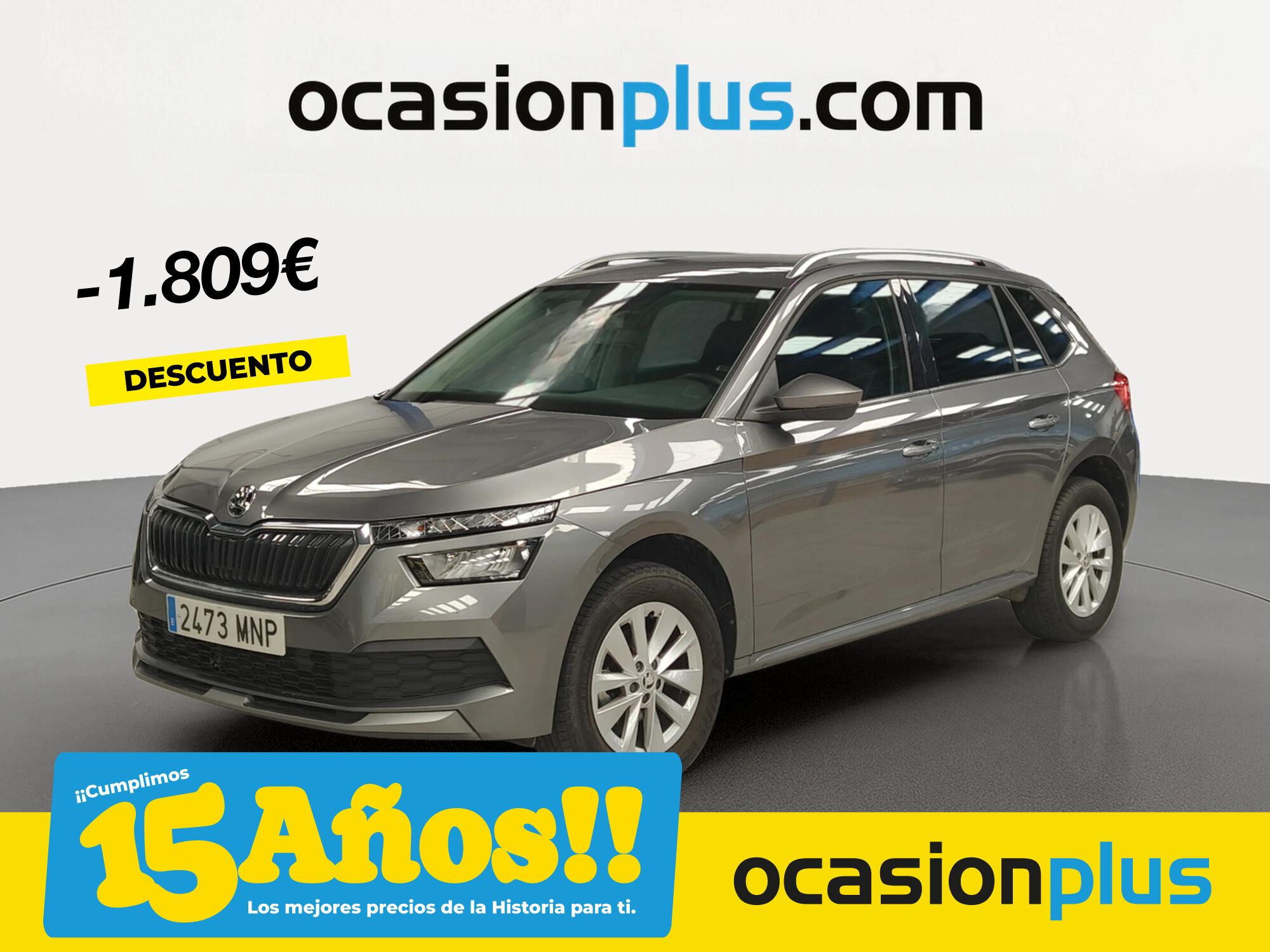 SKODA Kamiq (1.0 TSI Ambition 81 kW (110 CV)) en Madrid