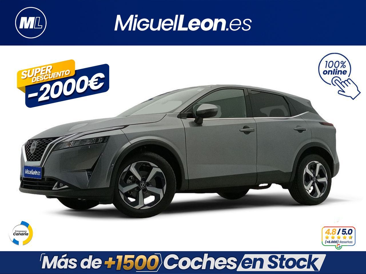 NISSAN Qashqai (DIG-T 103kW N-Connecta) en Palmas, Las