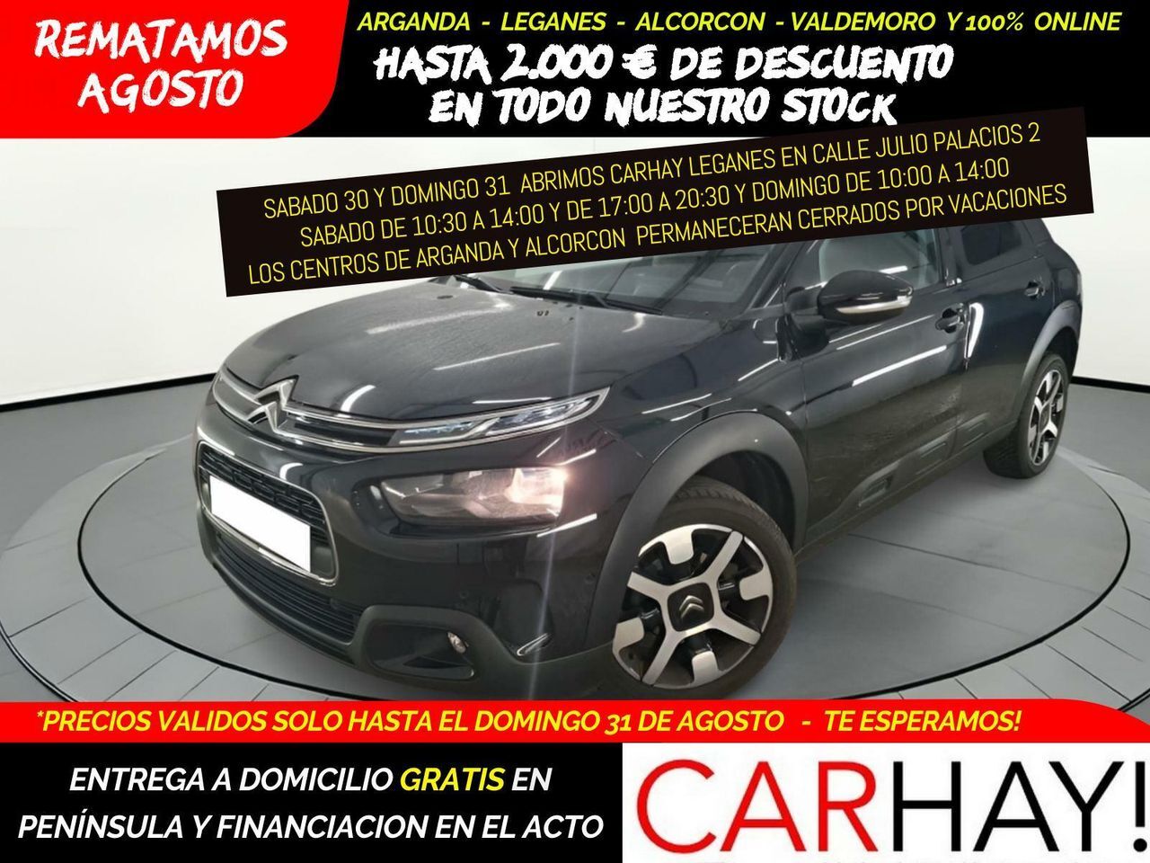CITROEN C4 Cactus (SHINE BUSINESS 1.5 BLUEHDI BVM6 E6DT) en Madrid