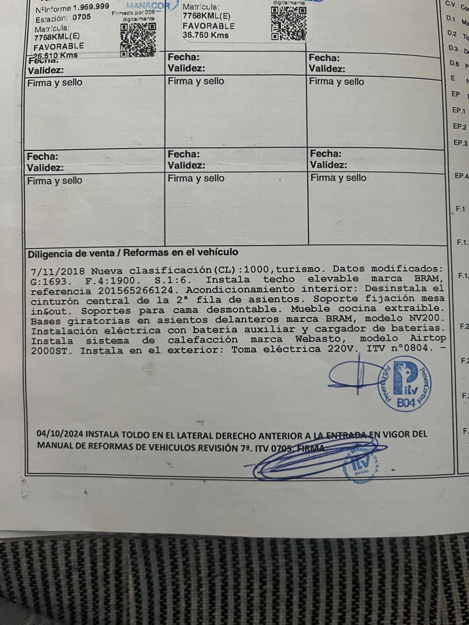 Foto del NISSAN Evalia 7 1.5dCi Comfort