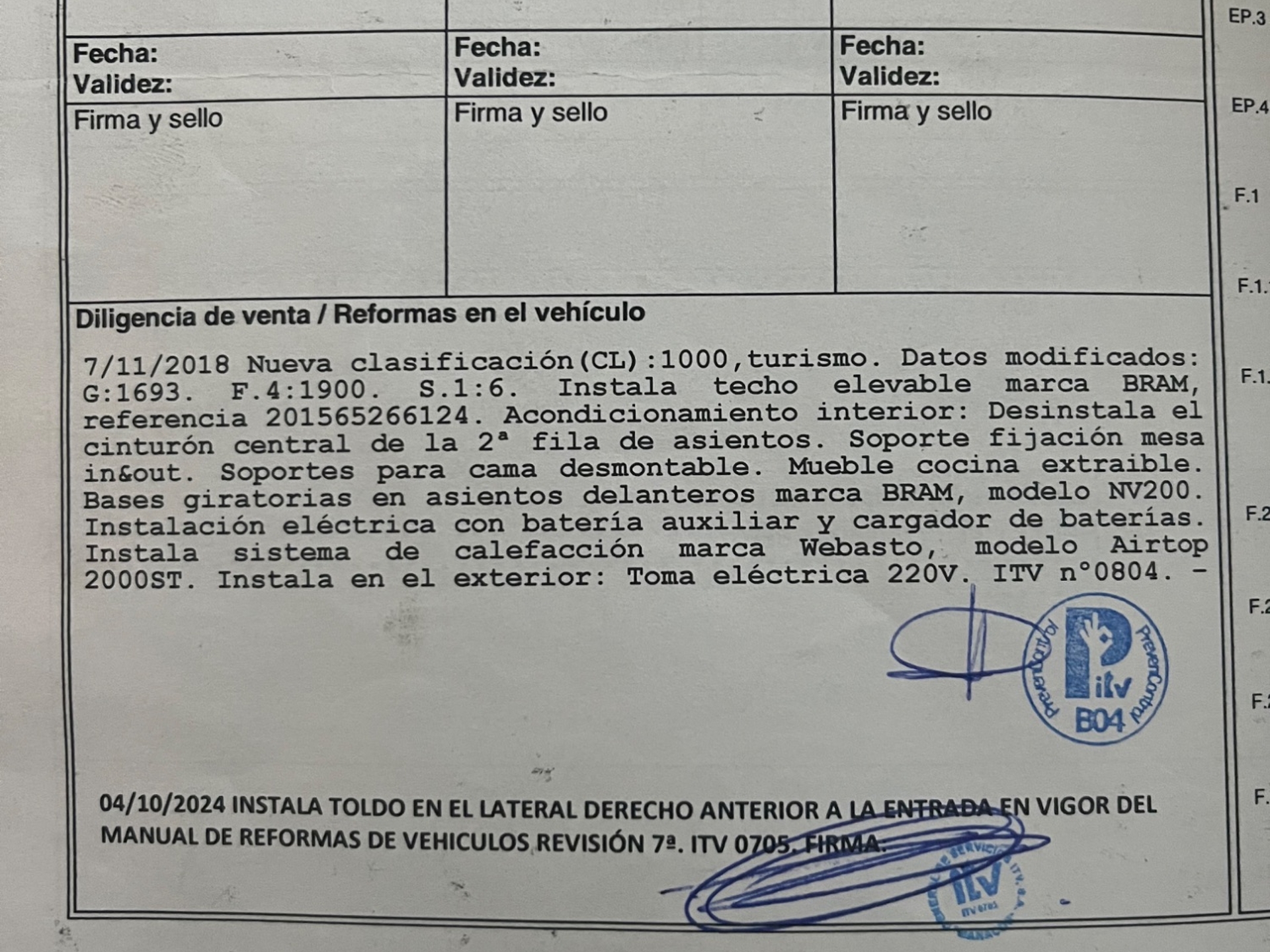 Imagen de NISSAN Evalia