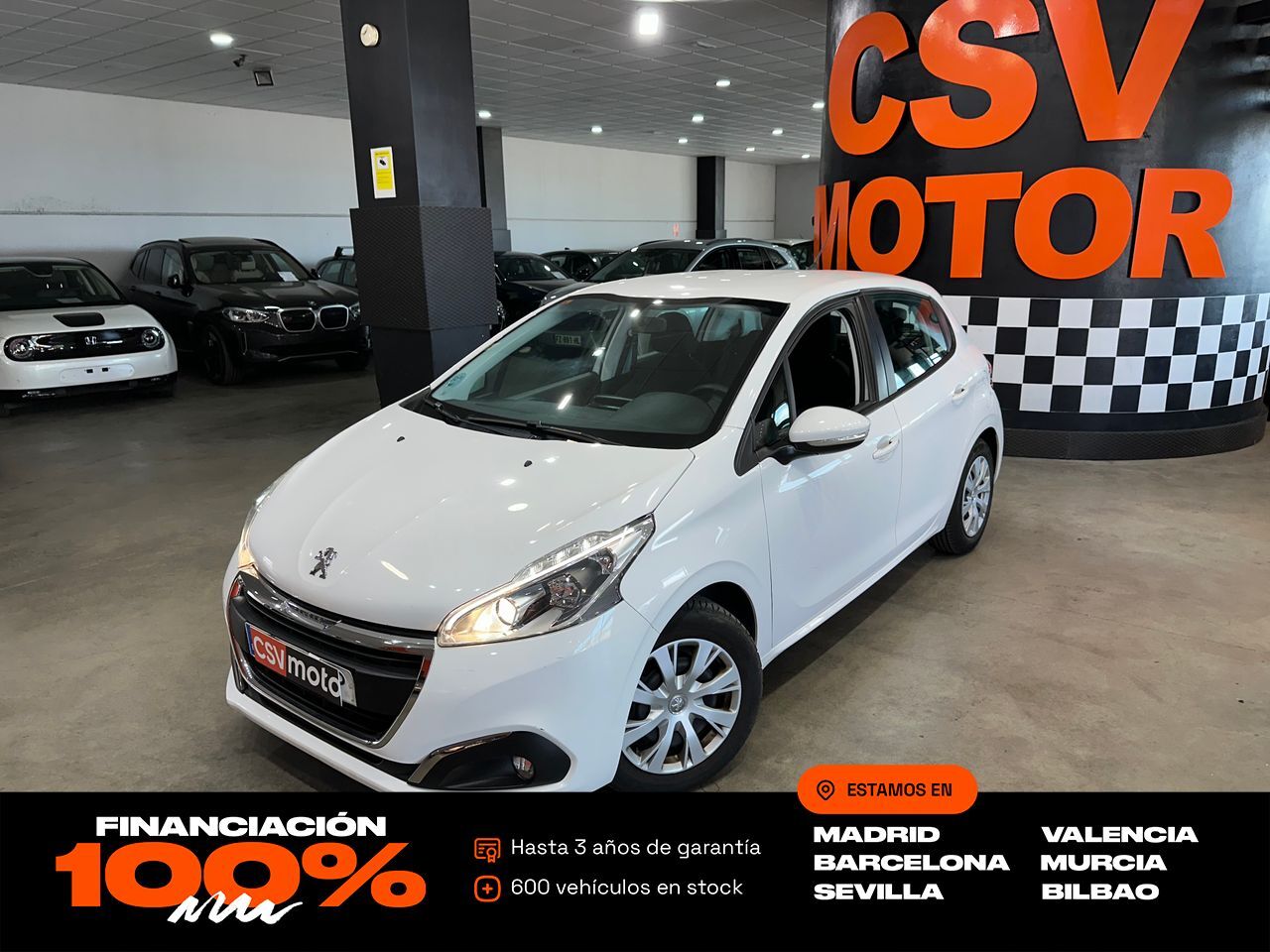 PEUGEOT 208 (5P Signature 1.2L PureTech 60KW (82CV)) en Madrid