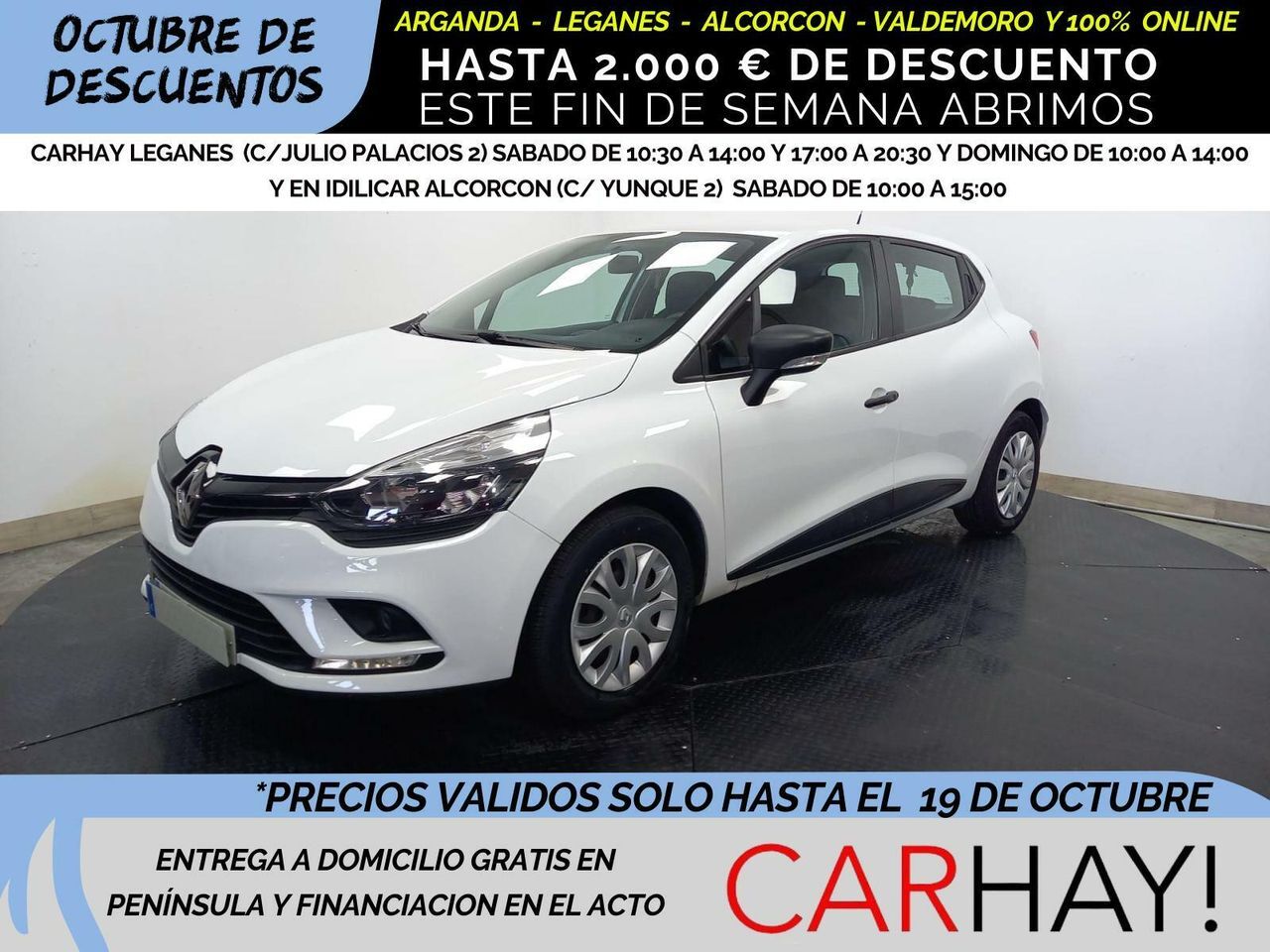 RENAULT Clio (Business TCe 66kW (90CV) GLP) en Madrid