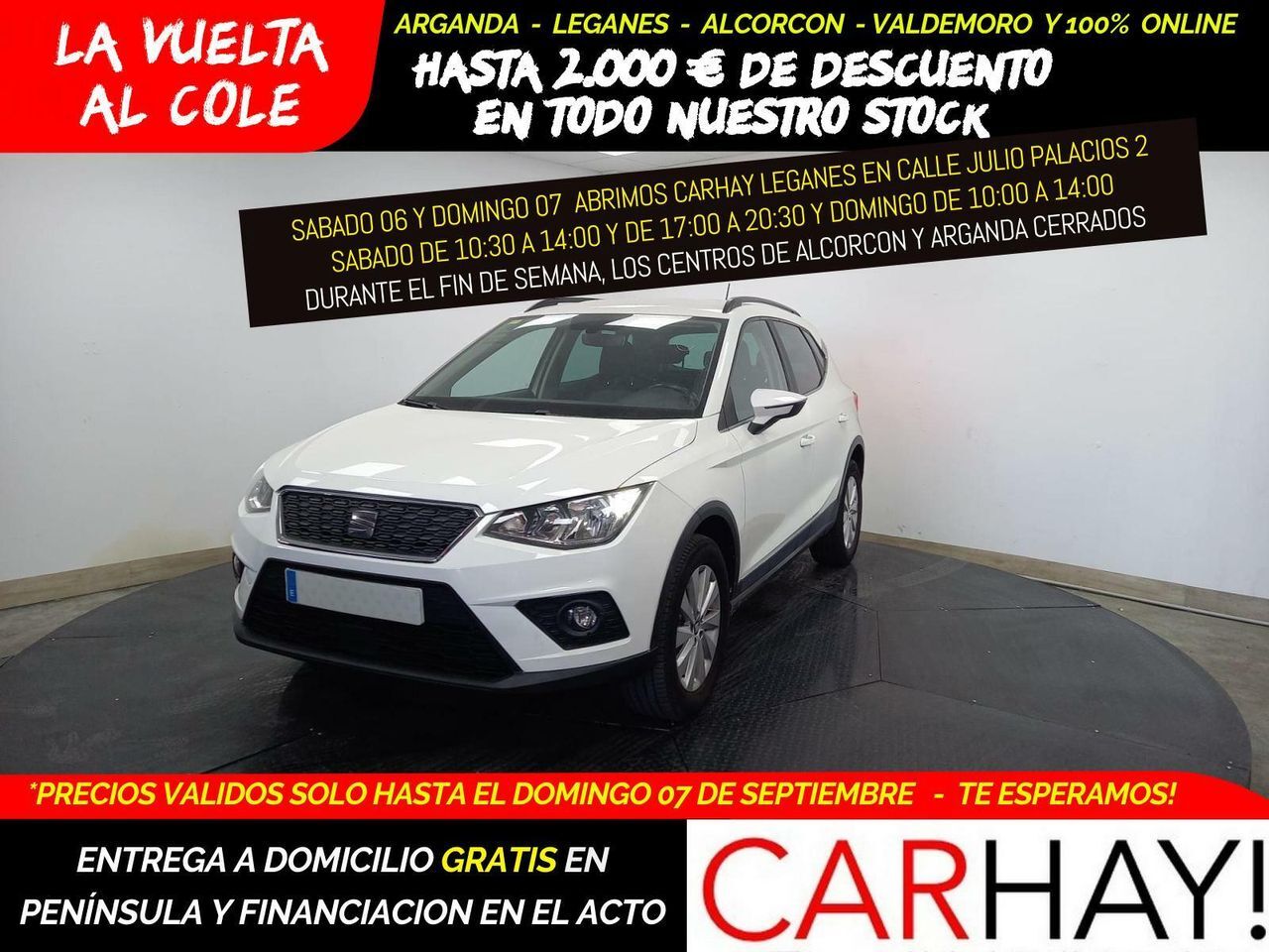 SEAT Arona (STYLE 1.0 TSI 95CV MT5 E6) en Madrid