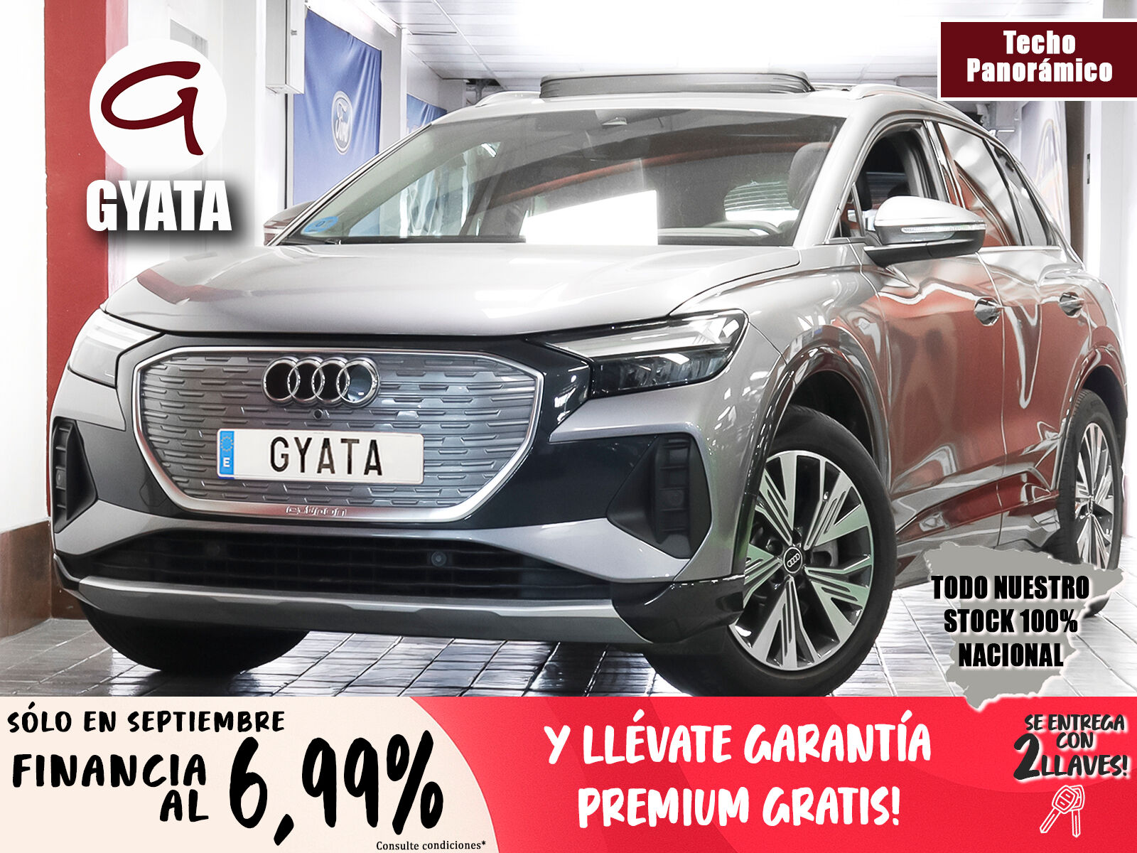 AUDI Q4 e-tron (Advanced 40 e-tron 150 kW (204 CV)) en Madrid