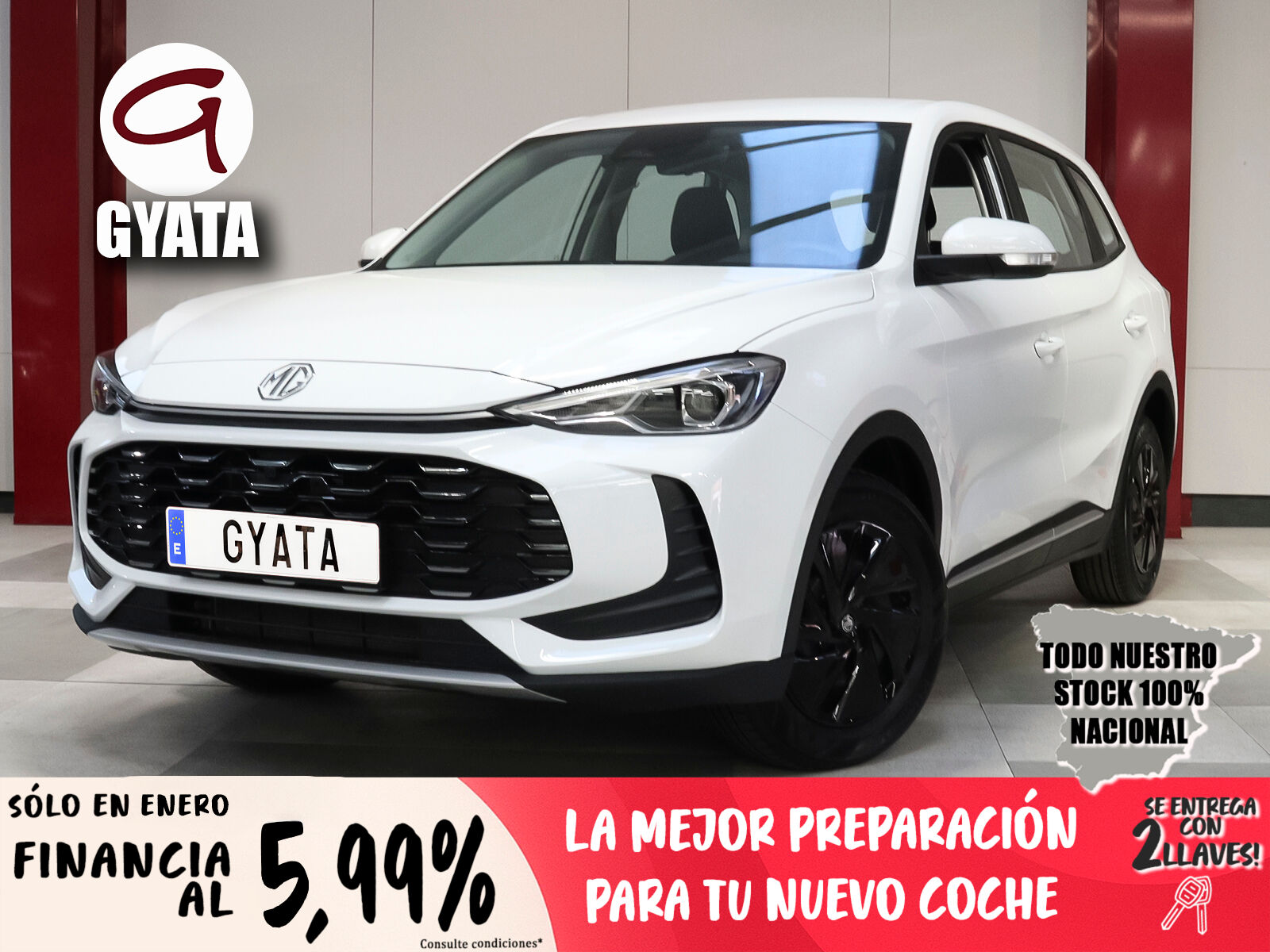 MG ZS (1.5 Hybrid+ Standard 145 kW (197 CV)) en Madrid