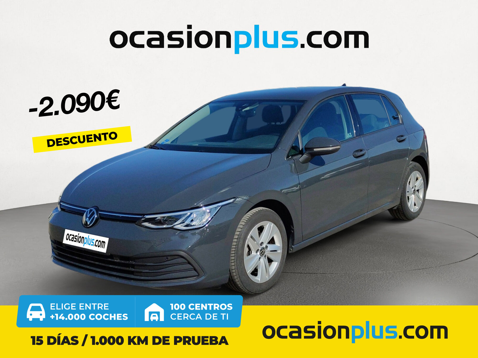 VOLKSWAGEN Golf (Life 1.0 eTSI 81 kW (110 CV) DSG) en Madrid