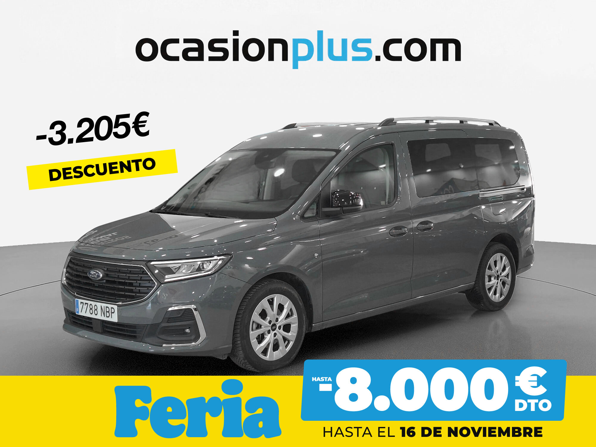 FORD Tourneo Connect (2.0 Ecoblue S&S Titanium Auto 90 kW (122 CV)) en Madr