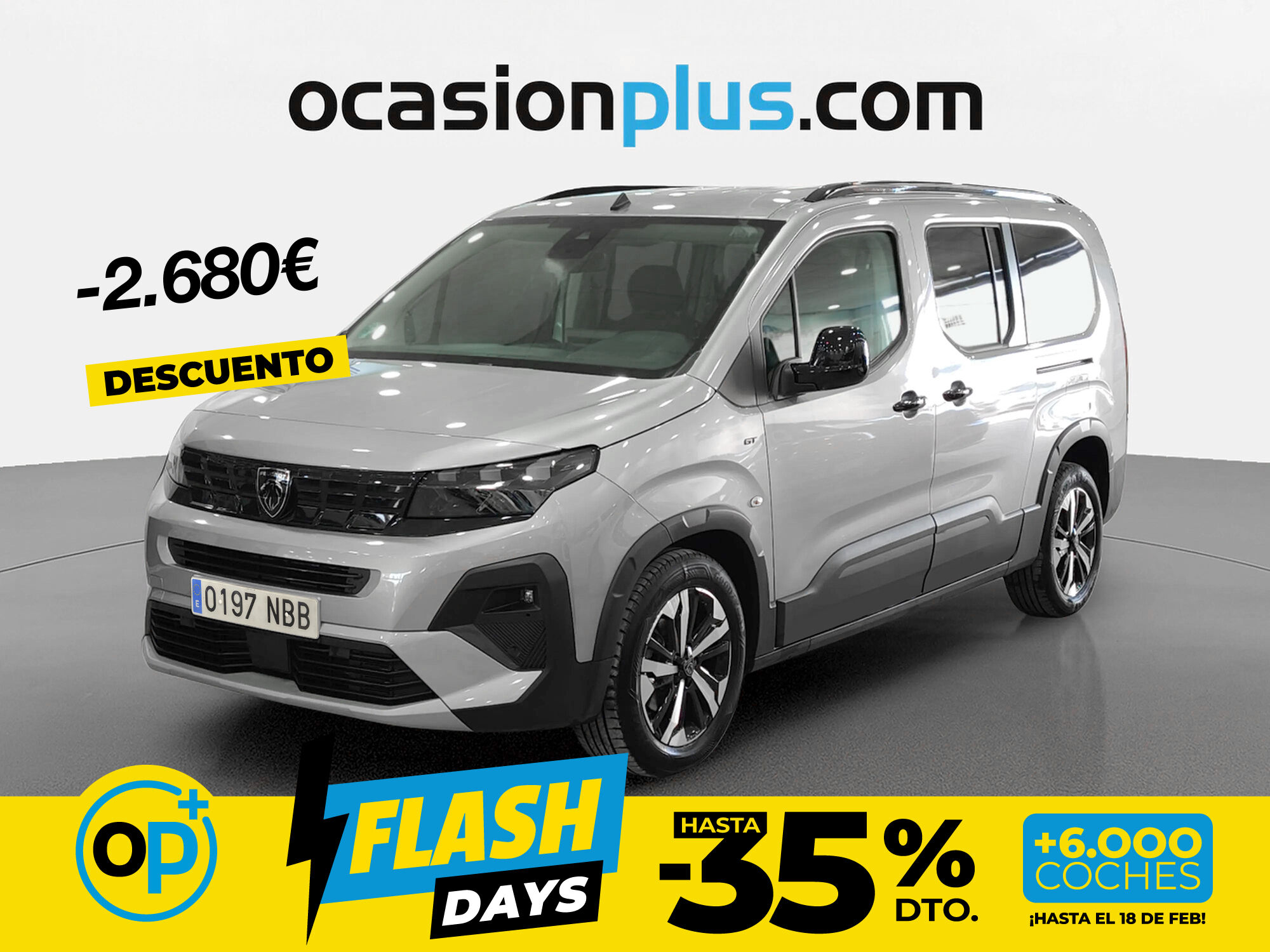 Foto del PEUGEOT Rifter 1.5BlueHDI S&S GT Business Long 130 EAT8