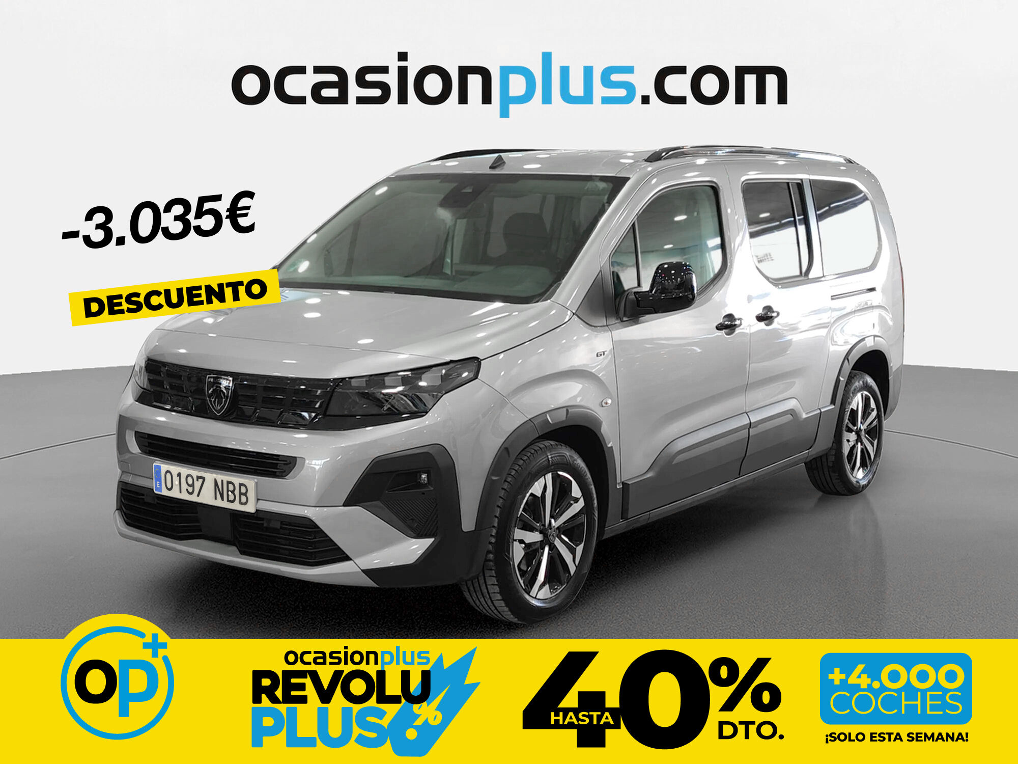 Foto del PEUGEOT Rifter 1.5BlueHDI S&S GT Business Long 130 EAT8