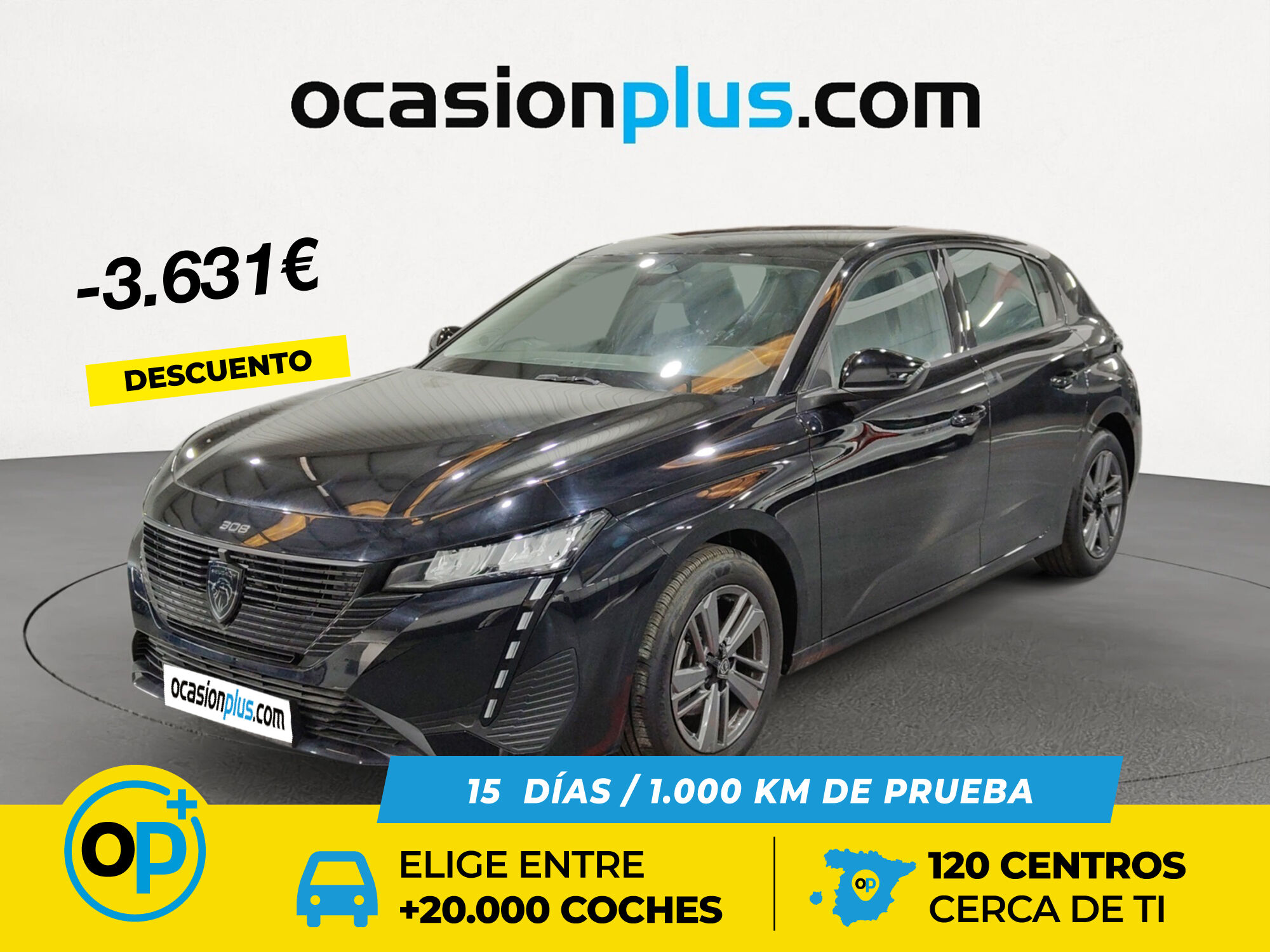 PEUGEOT 308 (PureTech 130 S&S Active Pack EAT8 96 kW (130 CV)) en Madrid