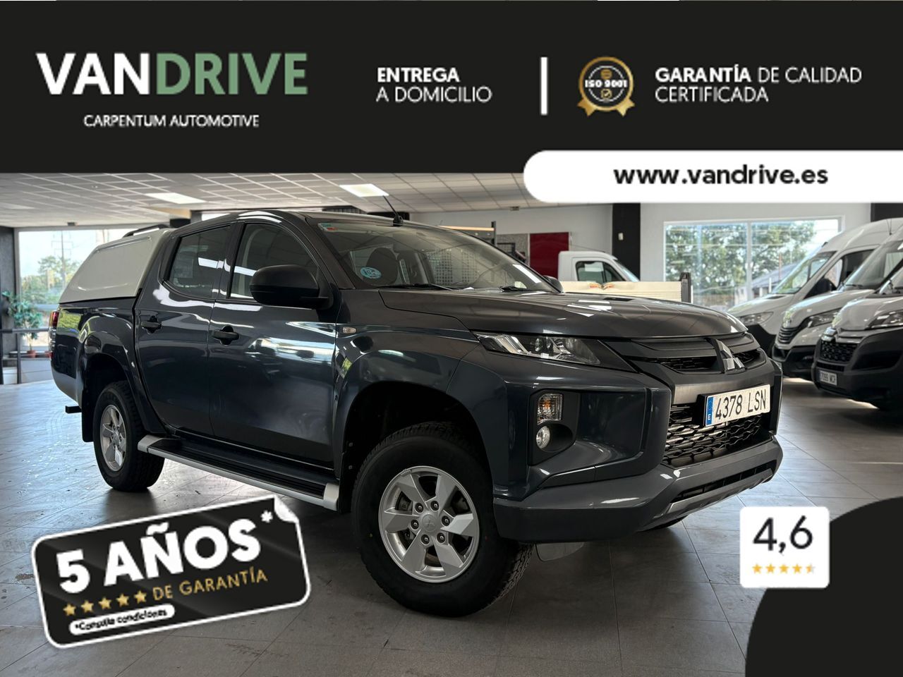 MITSUBISHI L200 (D/C 220 DI-D M-PRO AUTO) en Lugo