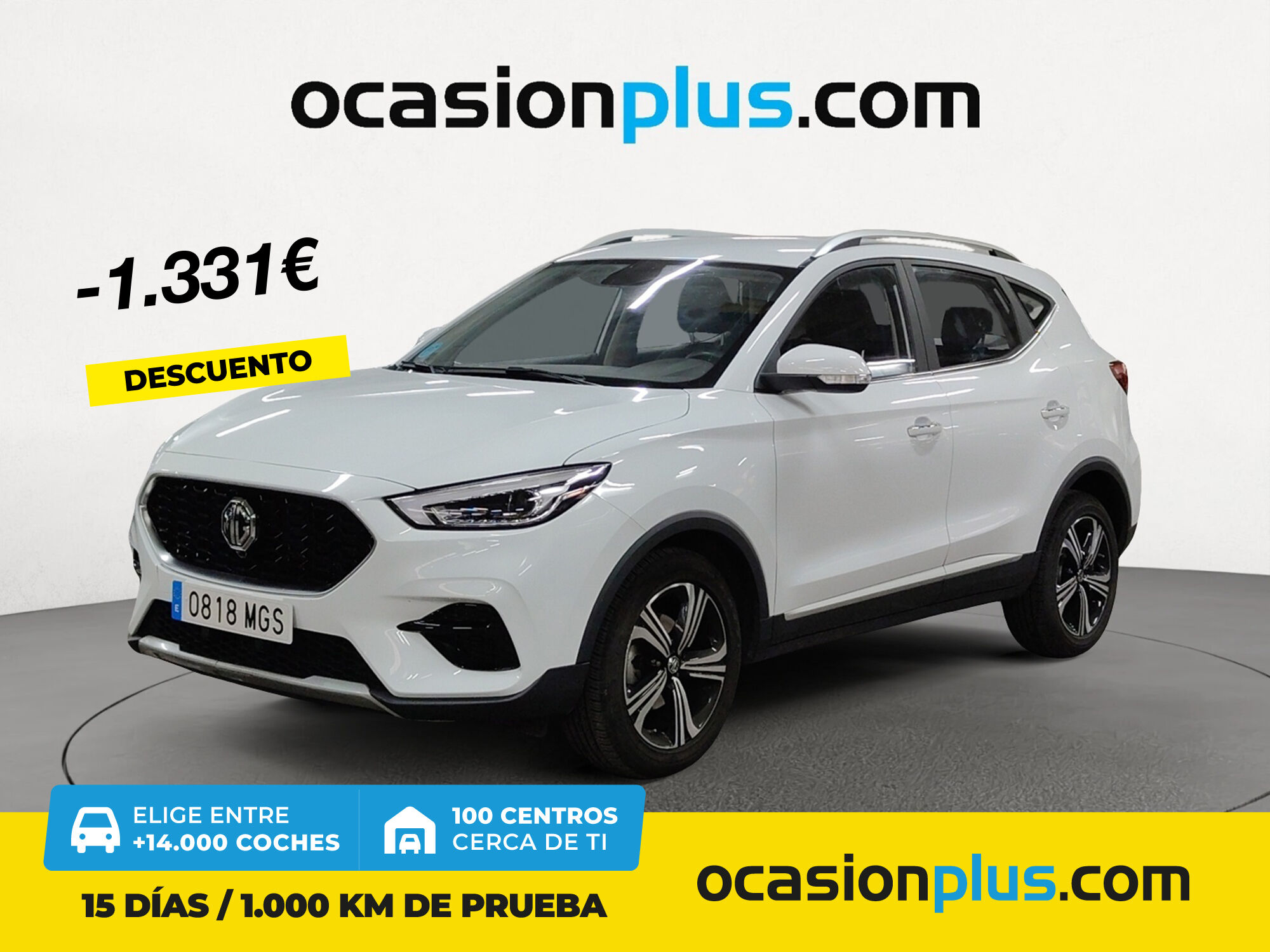 MG ZS (1.5 Comfort 78 kW (106 CV)) en Madrid