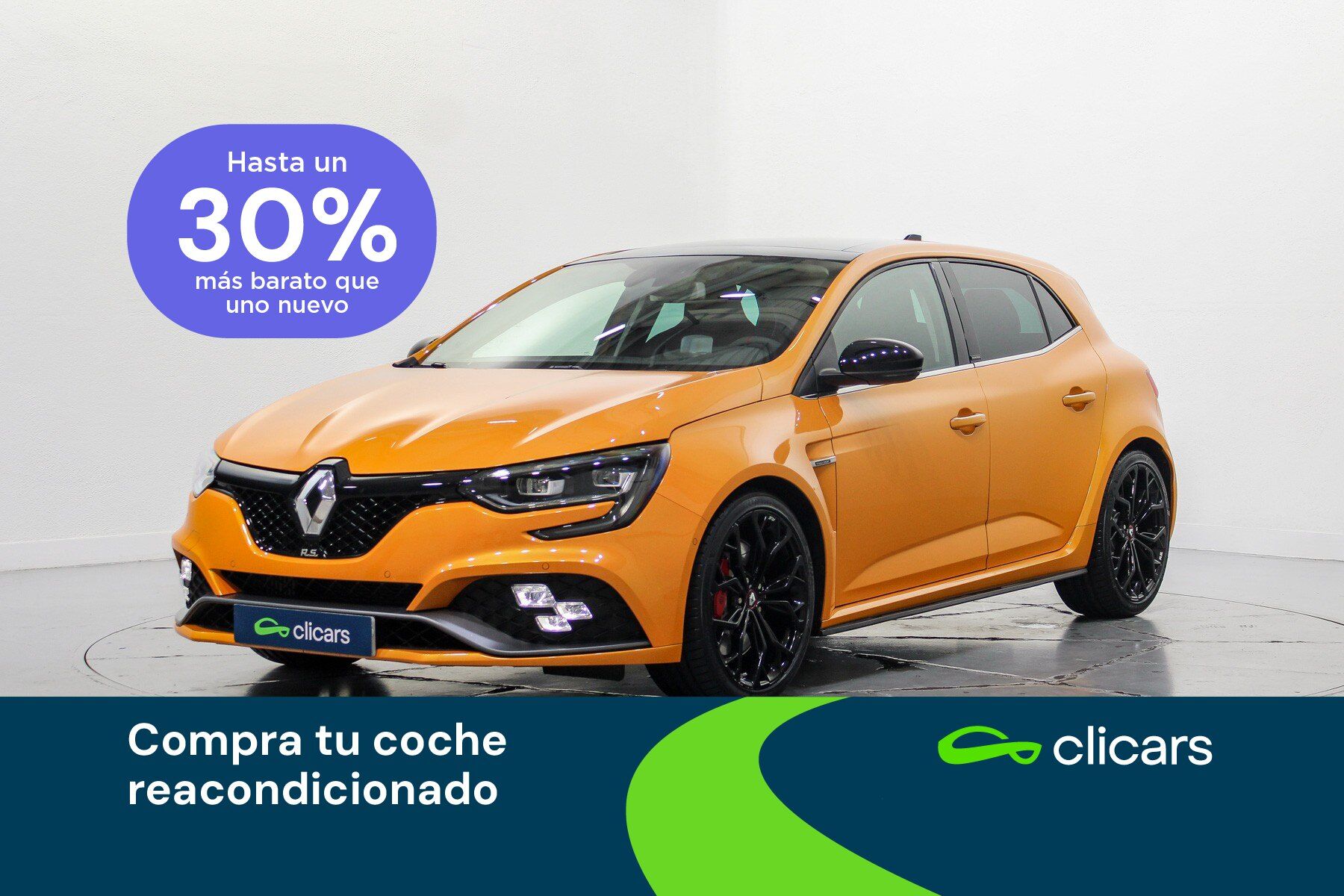 RENAULT Mégane (Mégane 1.8 TCe GPF RS EDC 205kW) en Madrid