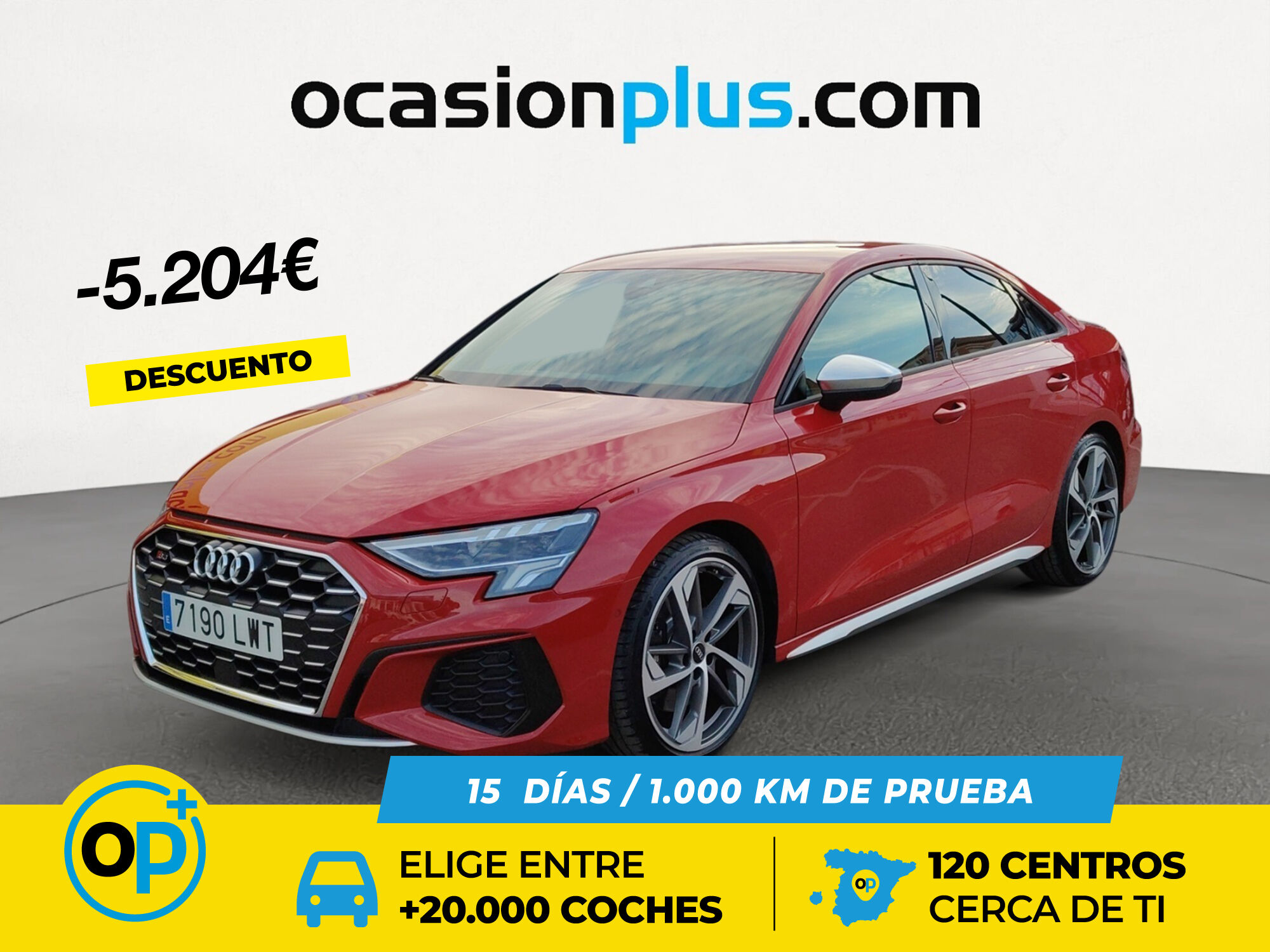 AUDI A3 (2.0 TFSI quattro 228 kW (310 CV) S tronic) en Madrid