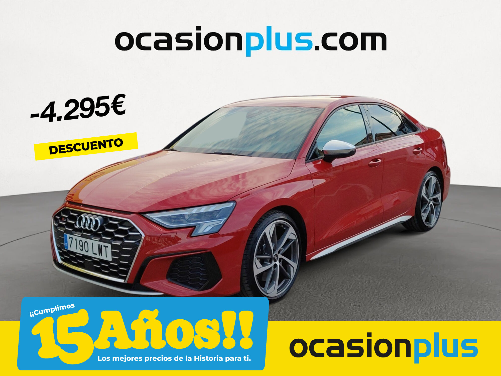 AUDI A3 (2.0 TFSI quattro 228 kW (310 CV) S tronic) en Madrid