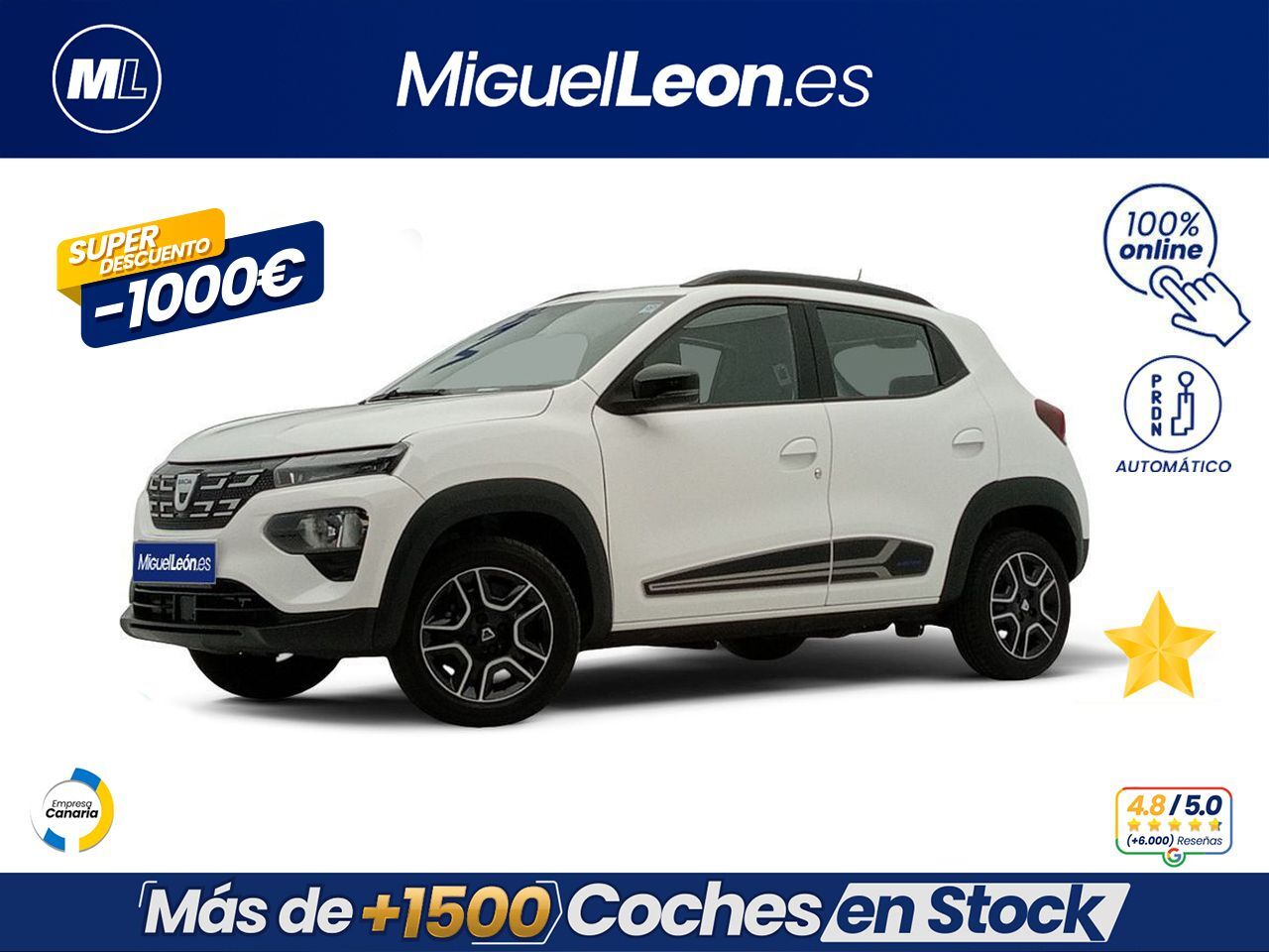 DACIA Spring (Expression Electric 33kW (45CV)) en Palmas, Las
