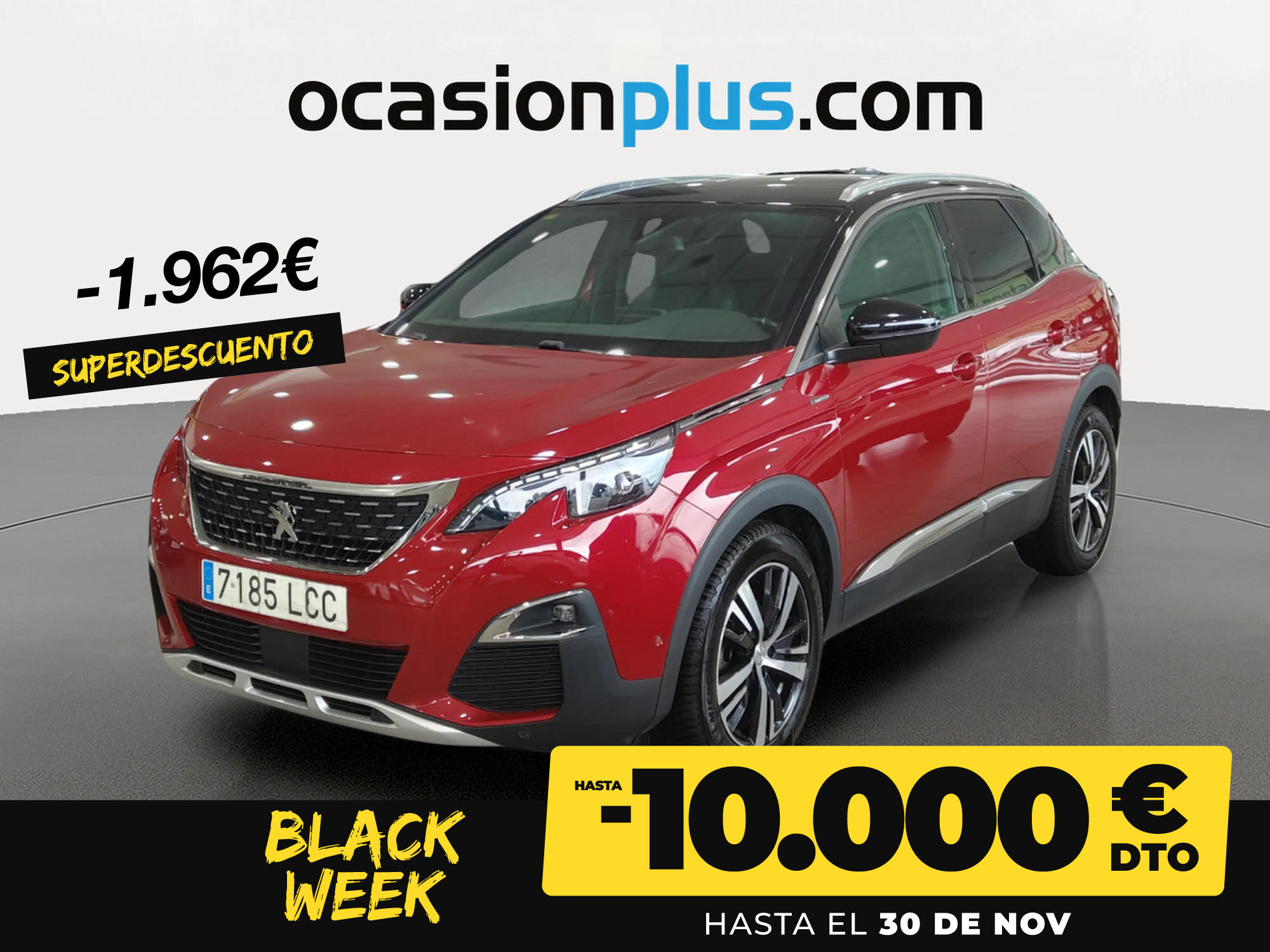 PEUGEOT 3008 (BlueHDI 130 S&S GT Line EAT8 96 kW (130 CV)) en Madrid