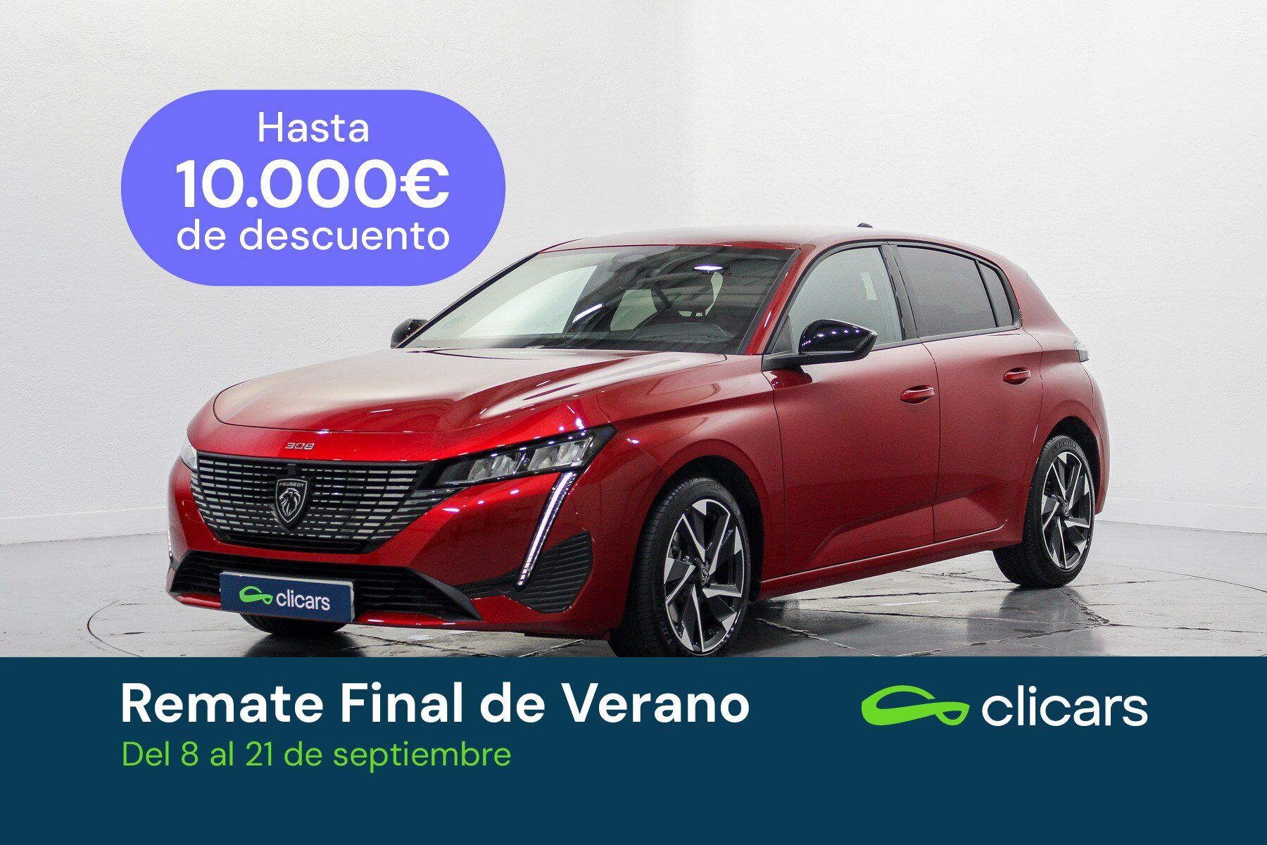 PEUGEOT 308 (308 1.5 BlueHDi S&S Allure EAT8 130) en Madrid