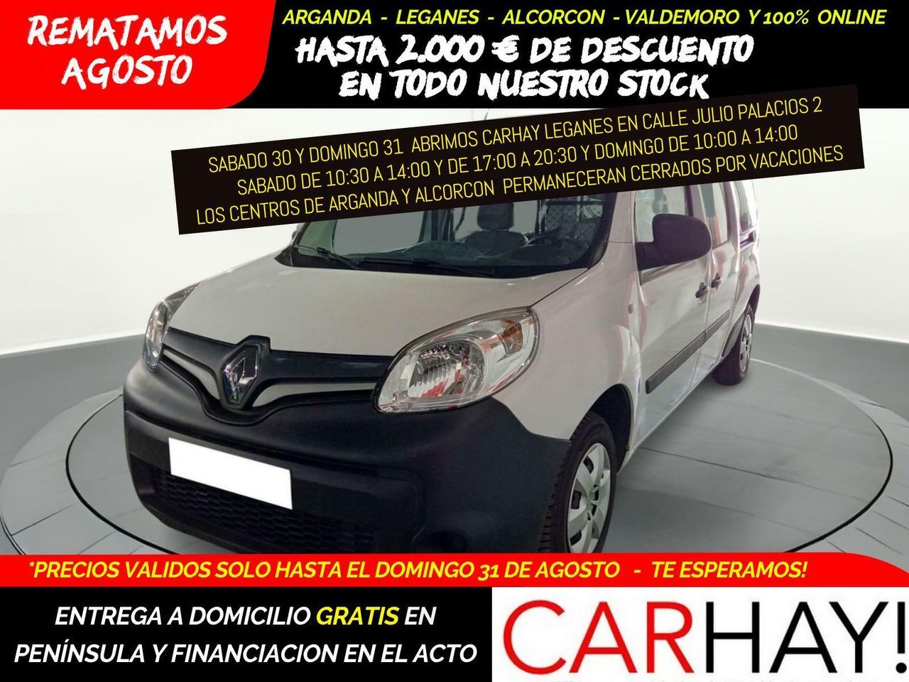 RENAULT Kangoo (EXPRESS MAXI 1.5 Blue d Grand Confort) en Madrid