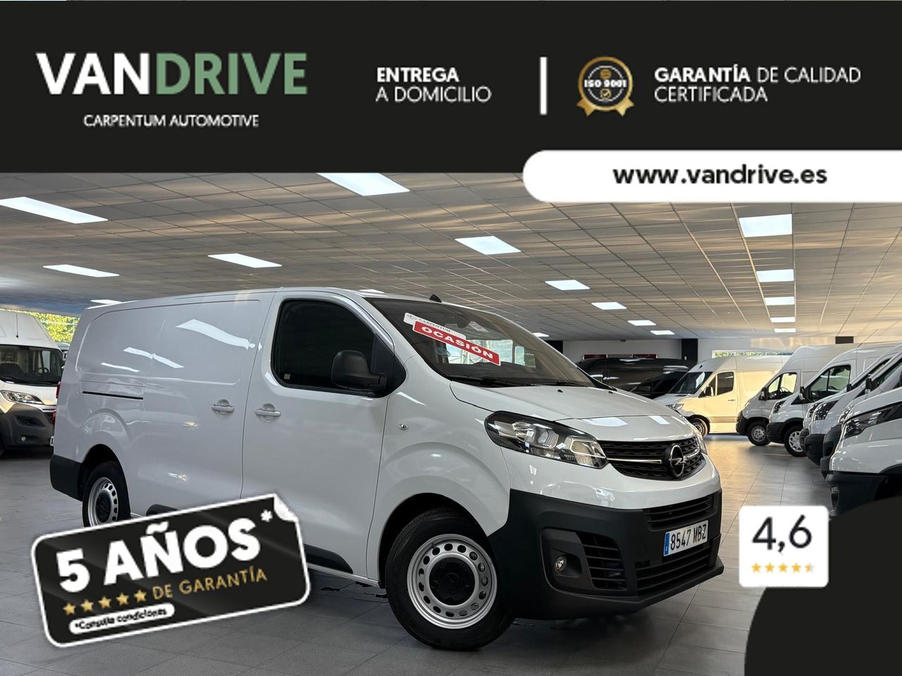 Foto del OPEL Vivaro DCb. 1.5D M Carga Incrementada Express 100