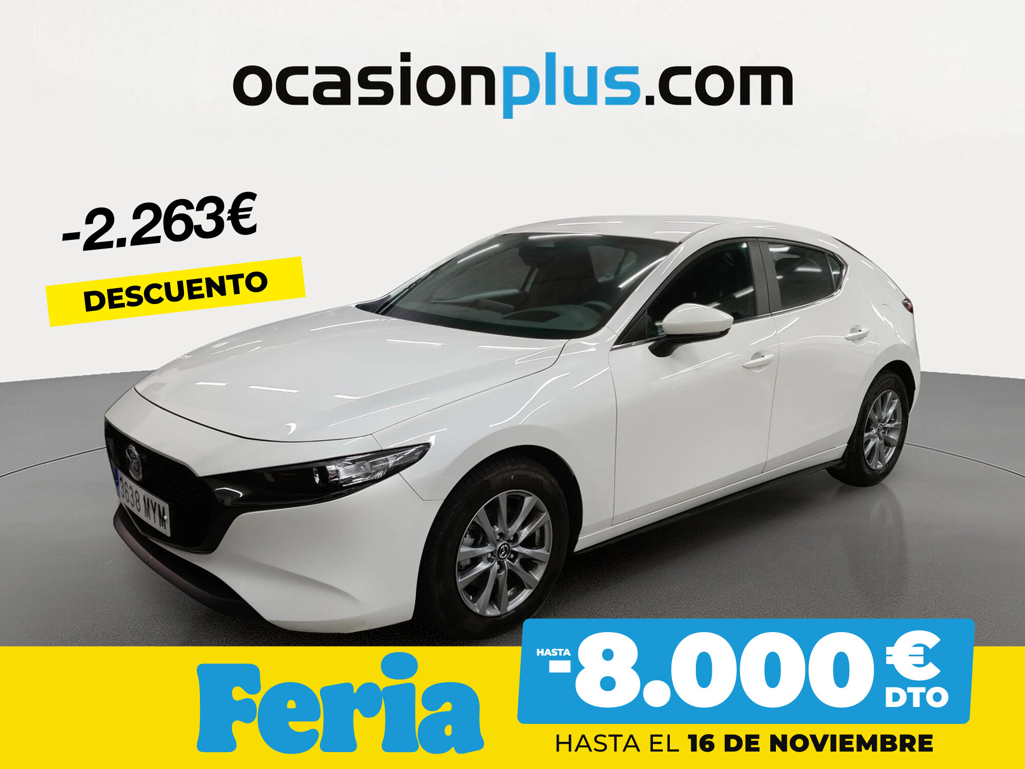MAZDA Mazda3 (2.5L E-SKY G MHEV Prime-line 103 kW (140 CV)) en Madrid