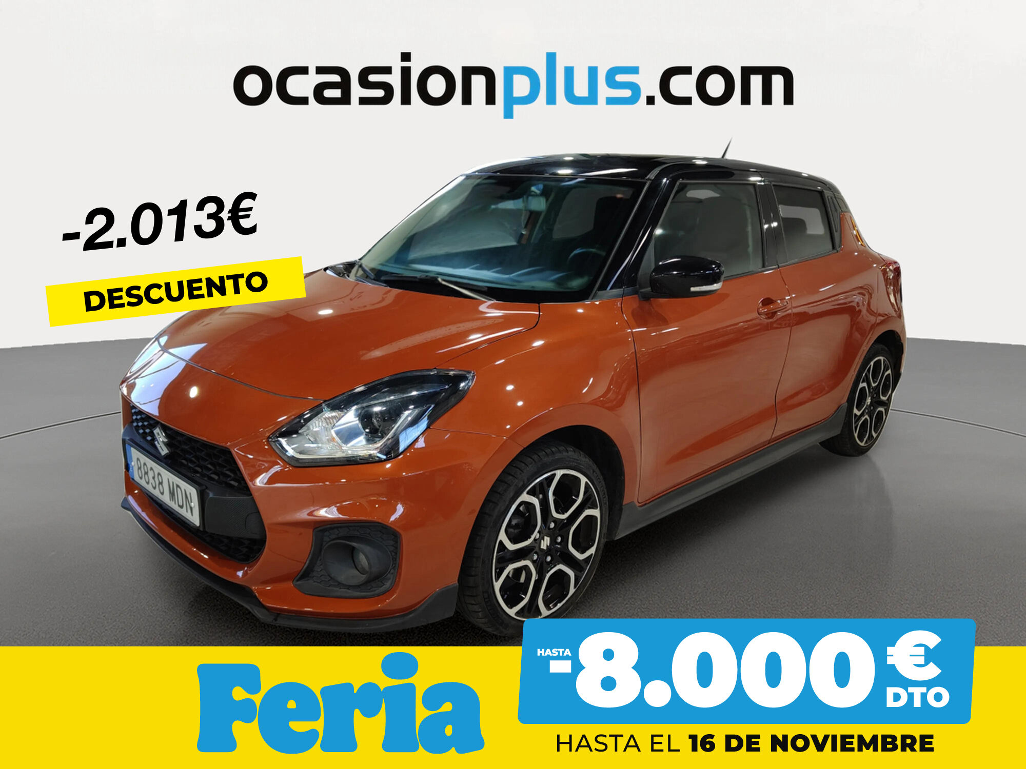SUZUKI Swift (1.4T Mild Hybrid Sport 95 kW (129 CV)) en Madrid