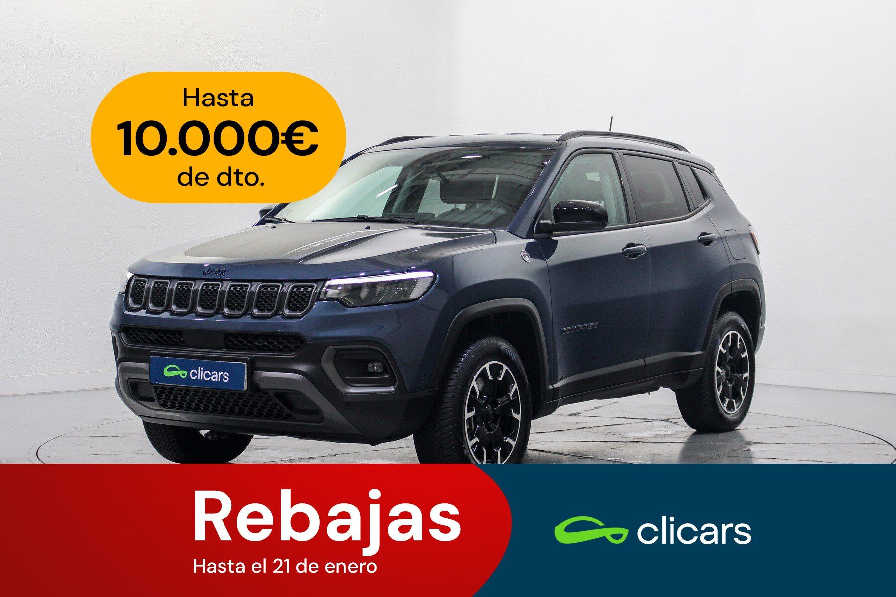 JEEP Compass (Compass 1.3 PHEV Trailhawk EAWD Aut. 240) en Madrid