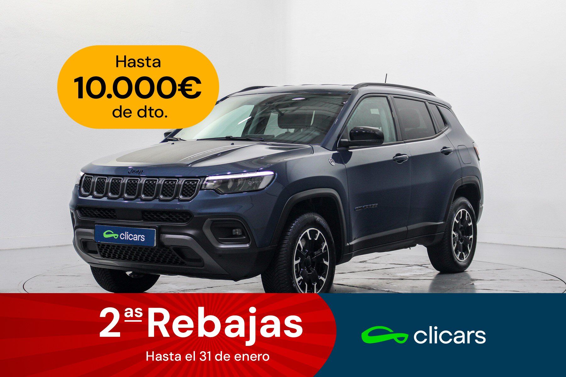 JEEP Compass (Compass 1.3 PHEV Trailhawk EAWD Aut. 240) en Madrid