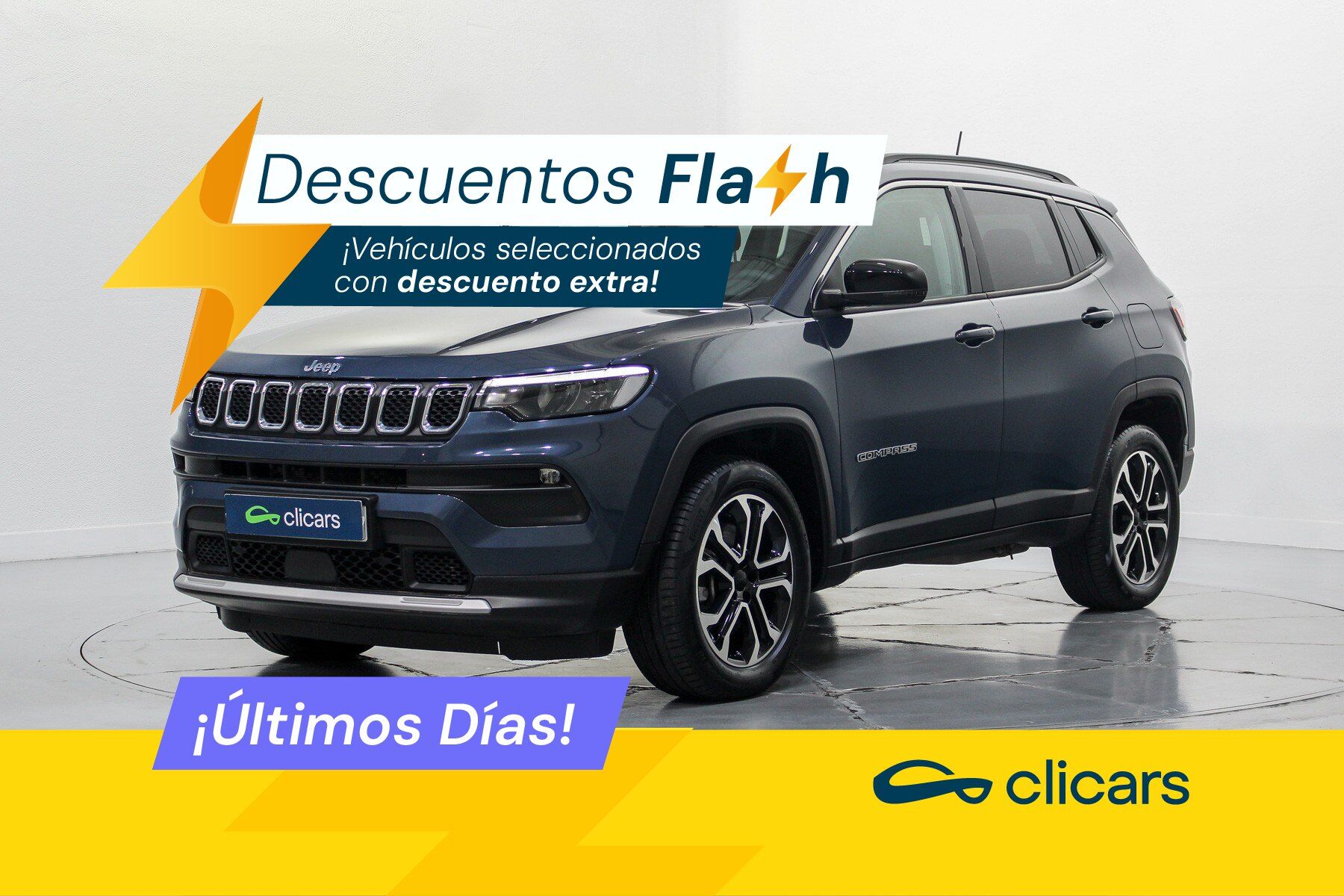 JEEP Compass (Compass 1.3 PHEV Limited 4x4 Aut. 190) en Madrid