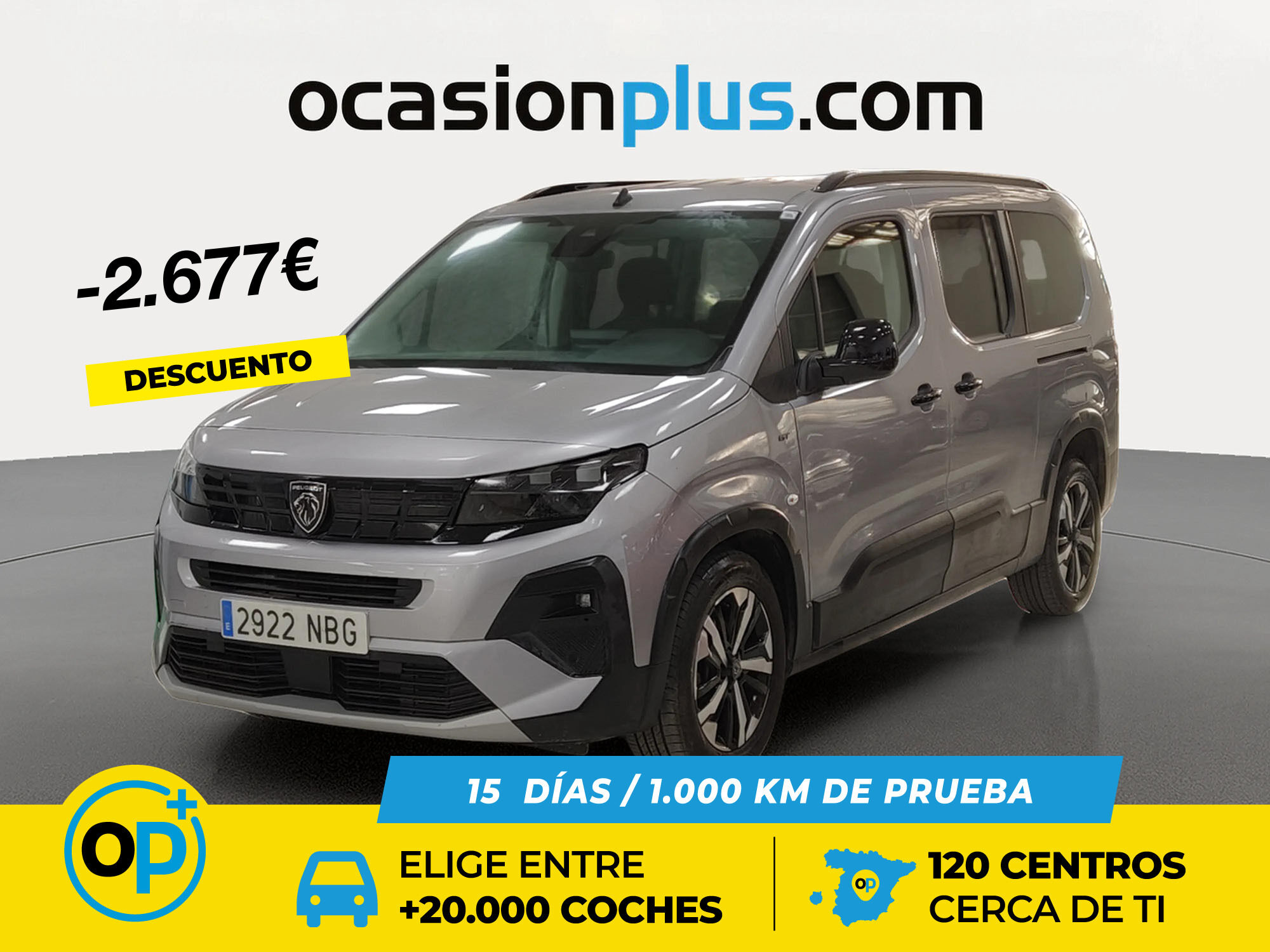 PEUGEOT Rifter (BlueHDi 130 GT Long EAT8 96 kW (130 CV)) en Madrid