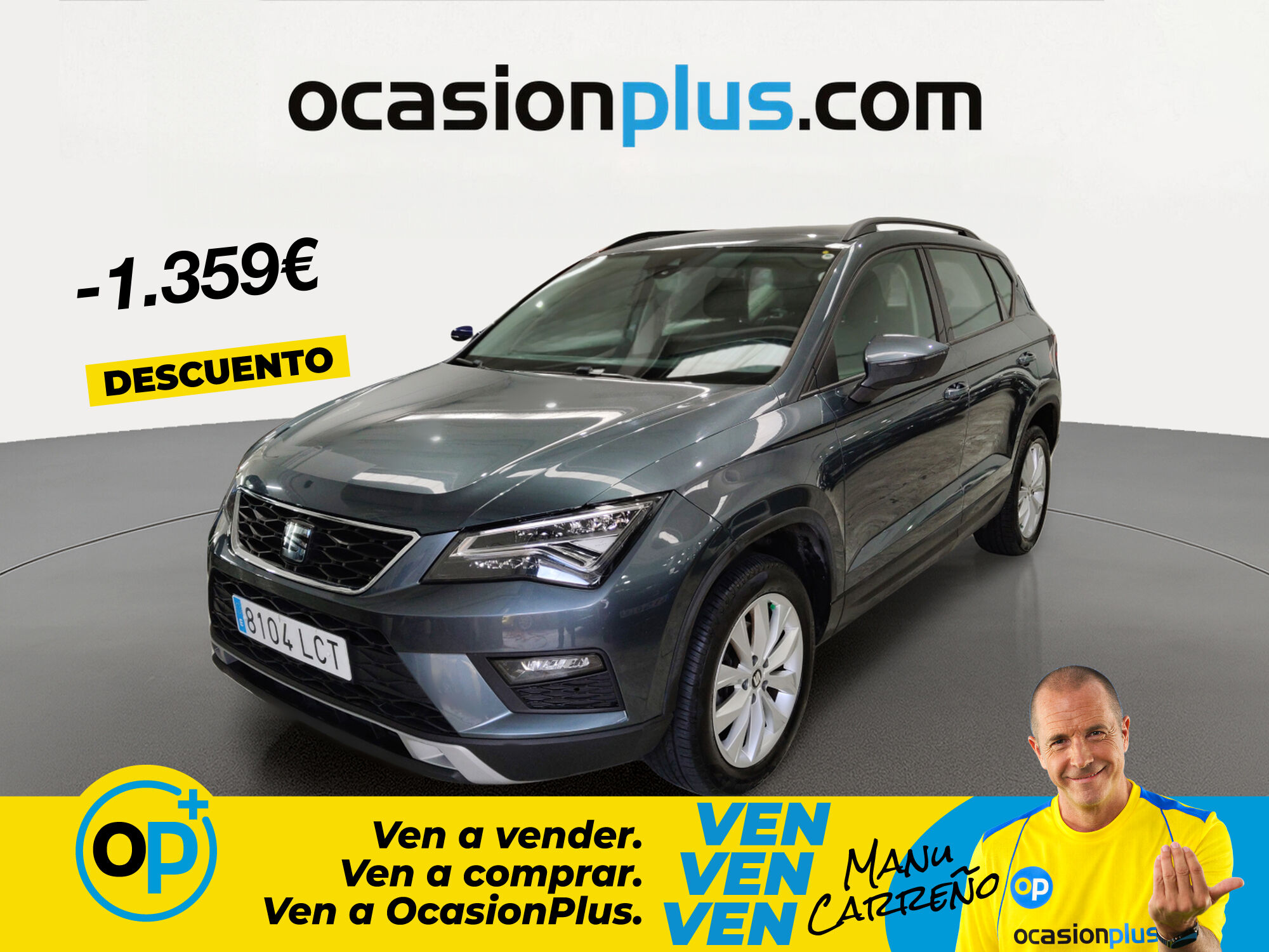 Foto del SEAT Ateca 1.6TDI CR S&S Ecomotive Style