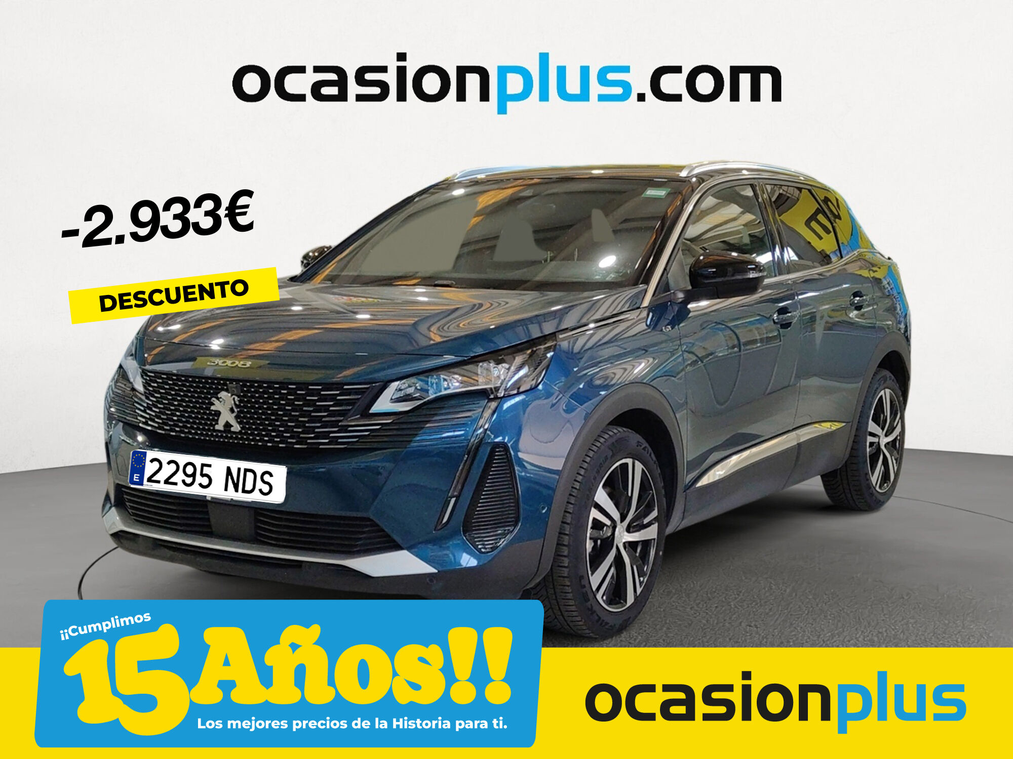 PEUGEOT 3008 (Hybrid GT eDCS6 107 kW (145 CV)) en Madrid