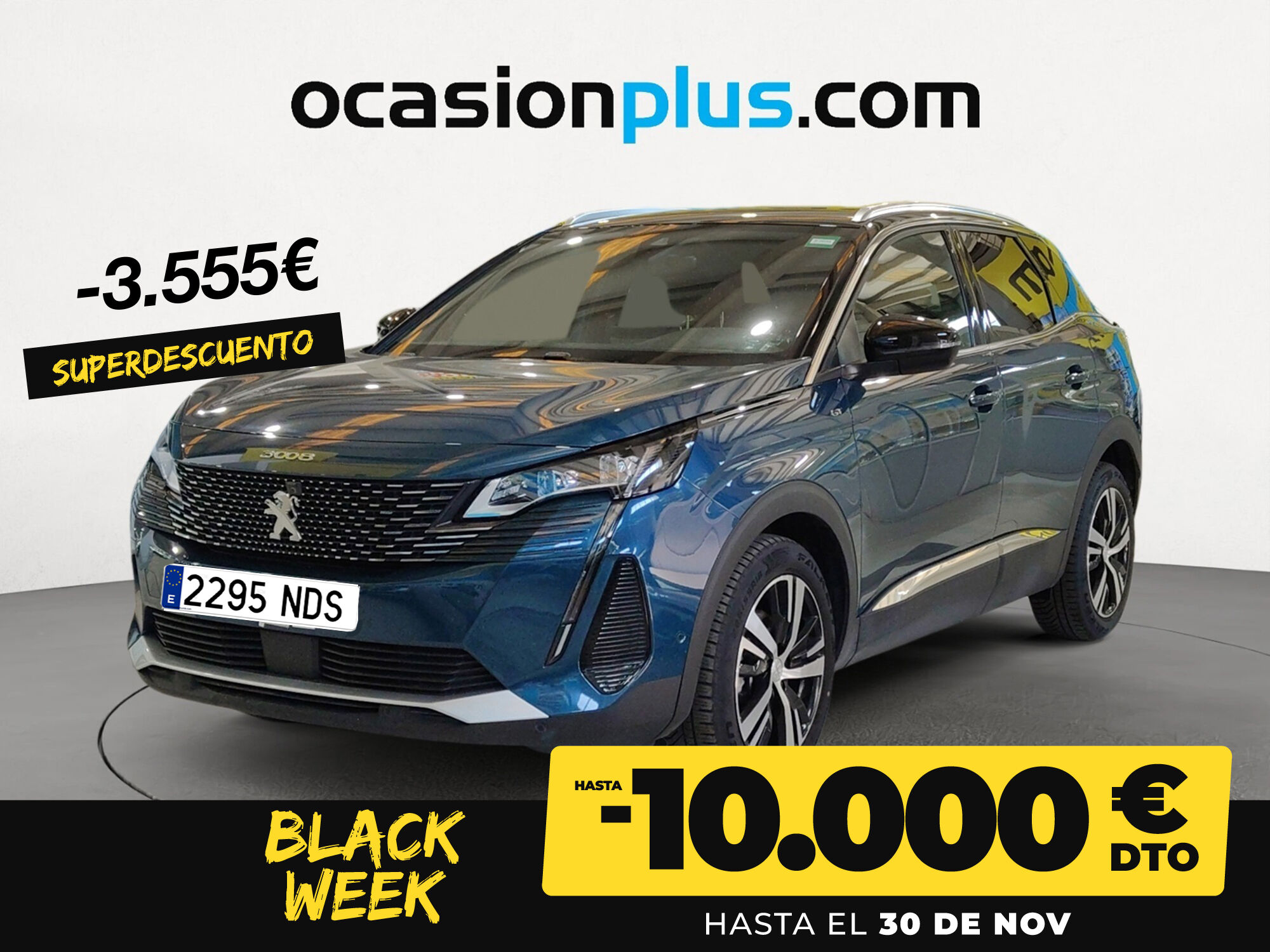 PEUGEOT 3008 (Hybrid GT eDCS6 107 kW (145 CV)) en Madrid