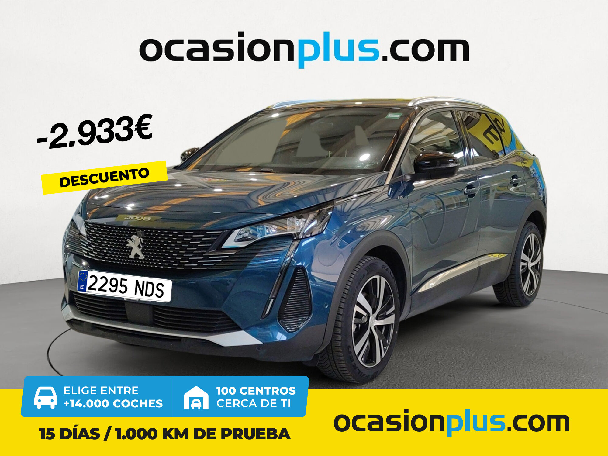 PEUGEOT 3008 (Hybrid GT eDCS6 107 kW (145 CV)) en Madrid