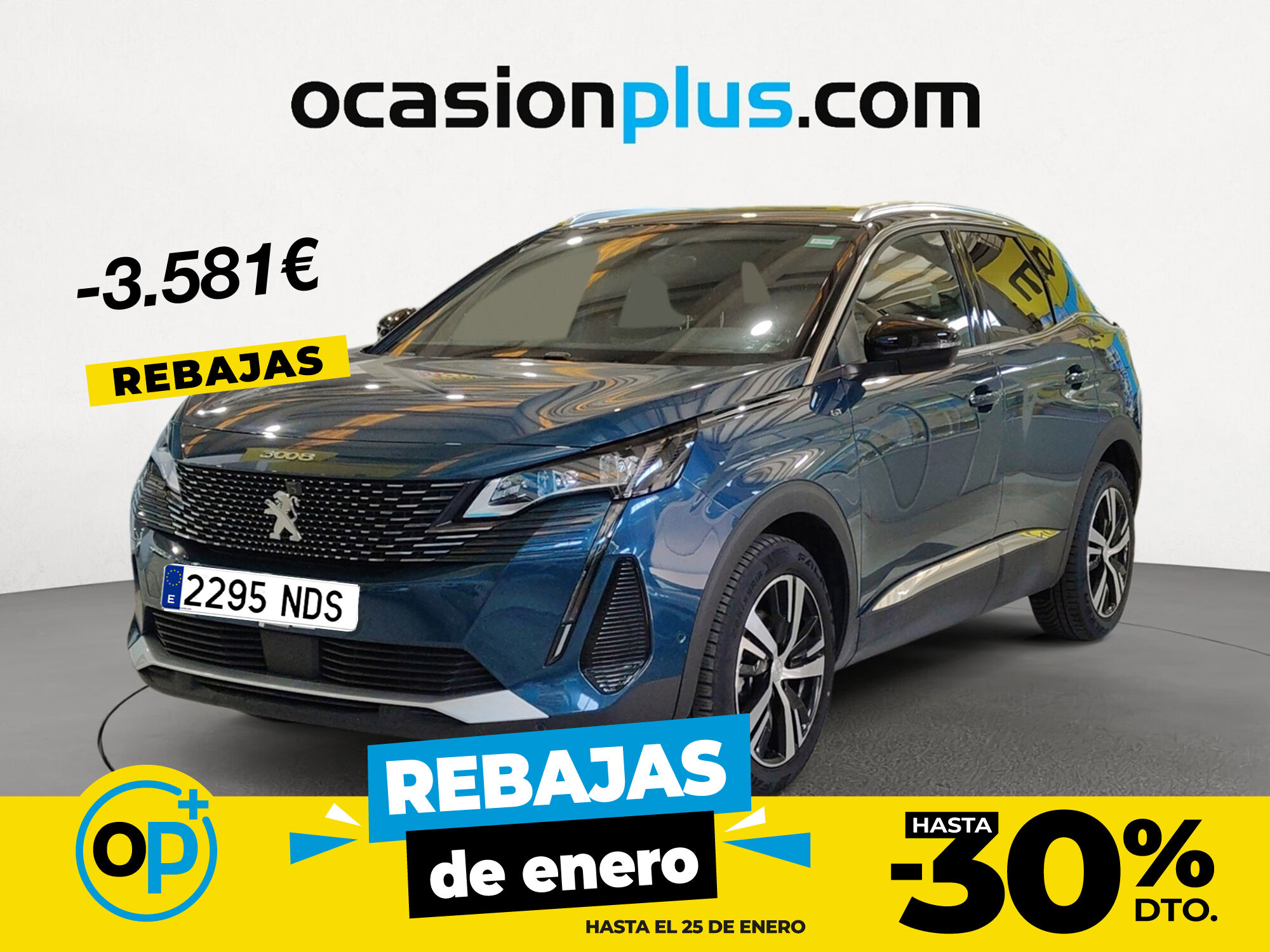PEUGEOT 3008 (Hybrid GT eDCS6 107 kW (145 CV)) en Madrid